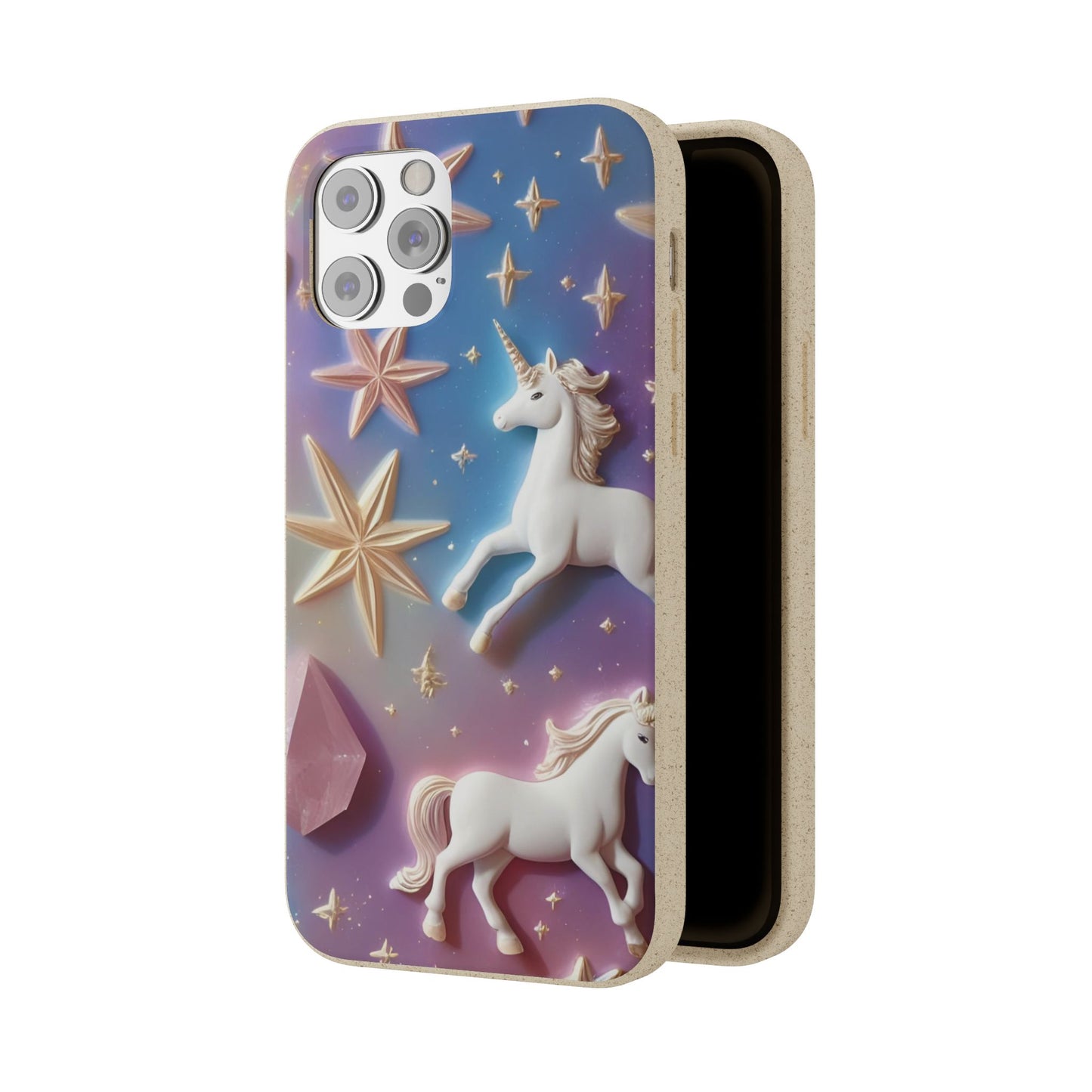 Unicorns & Gems - Biodegradable Case