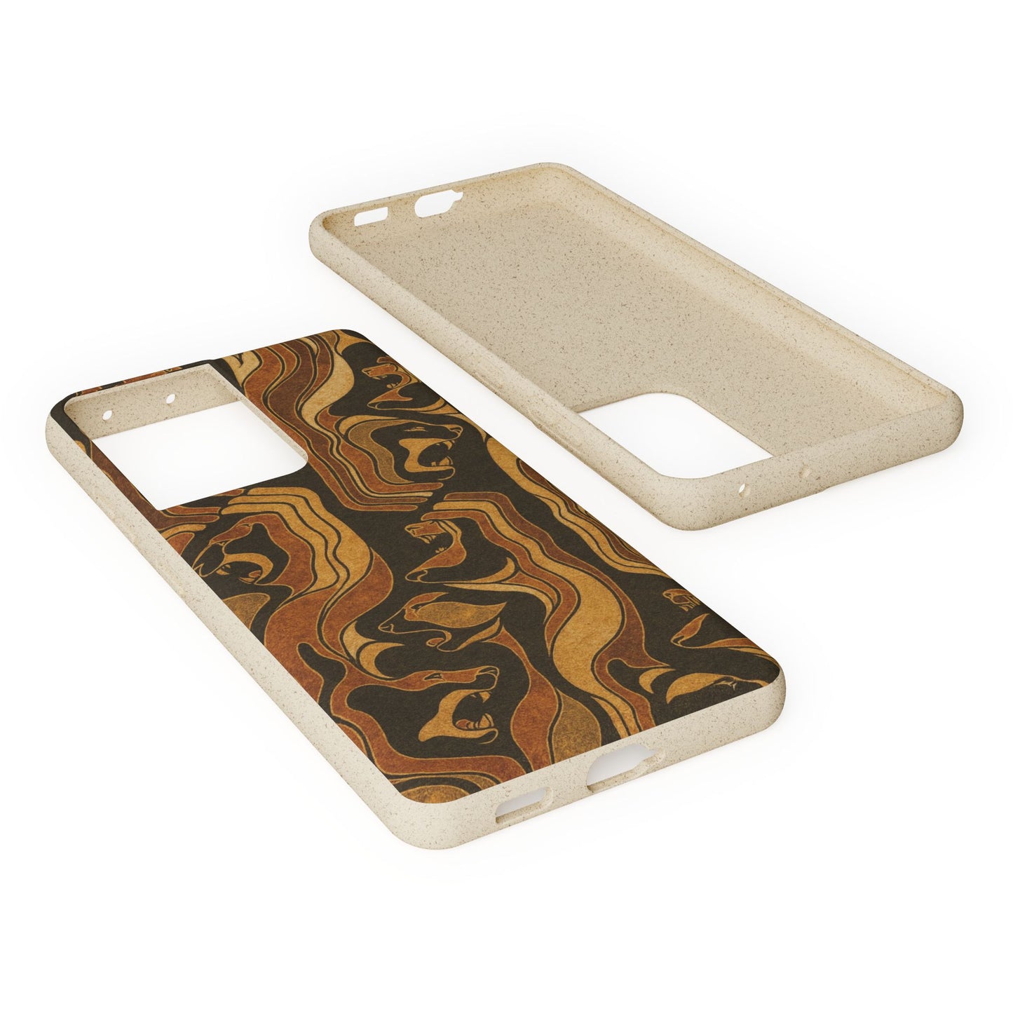 Wooden Wolves of Night - Biodegradable Case