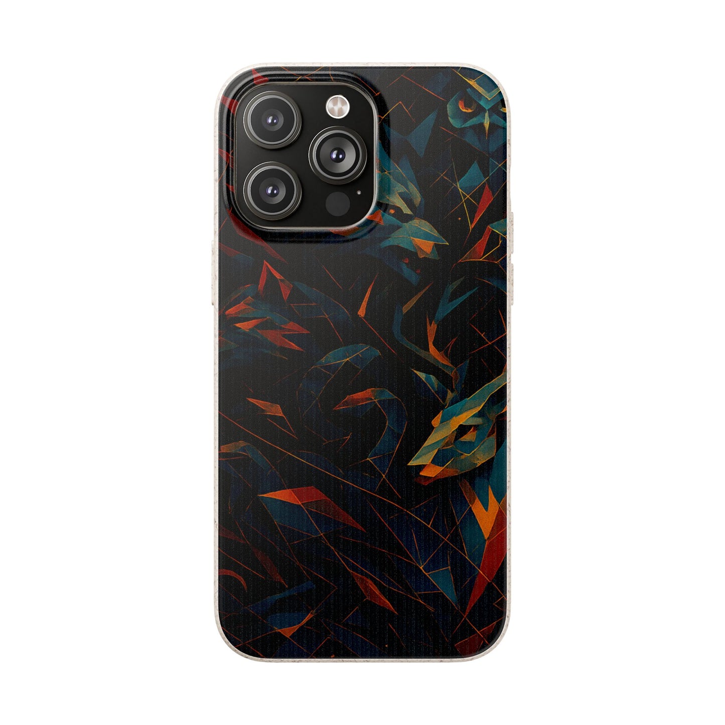 Geometric Shadow Animals - Biodegradable Case