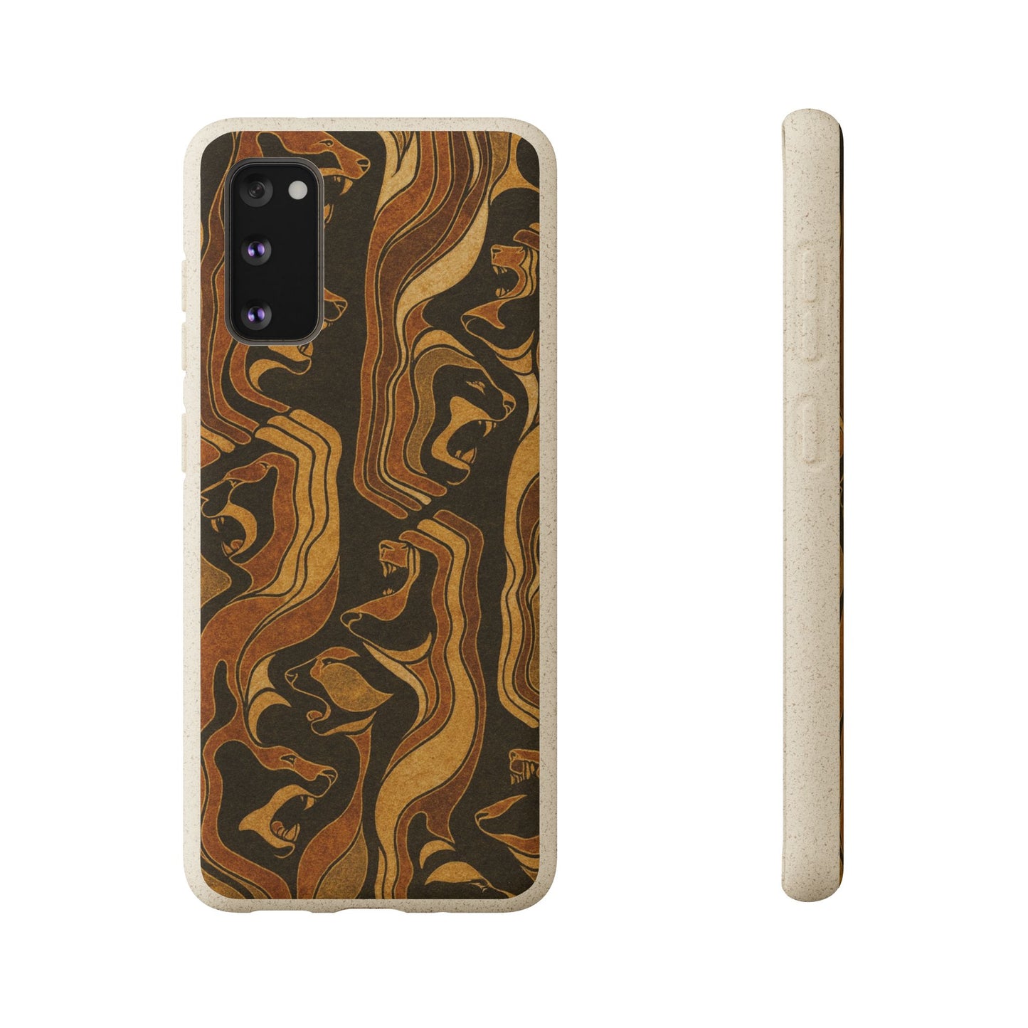 Wooden Wolves of Night - Biodegradable Case