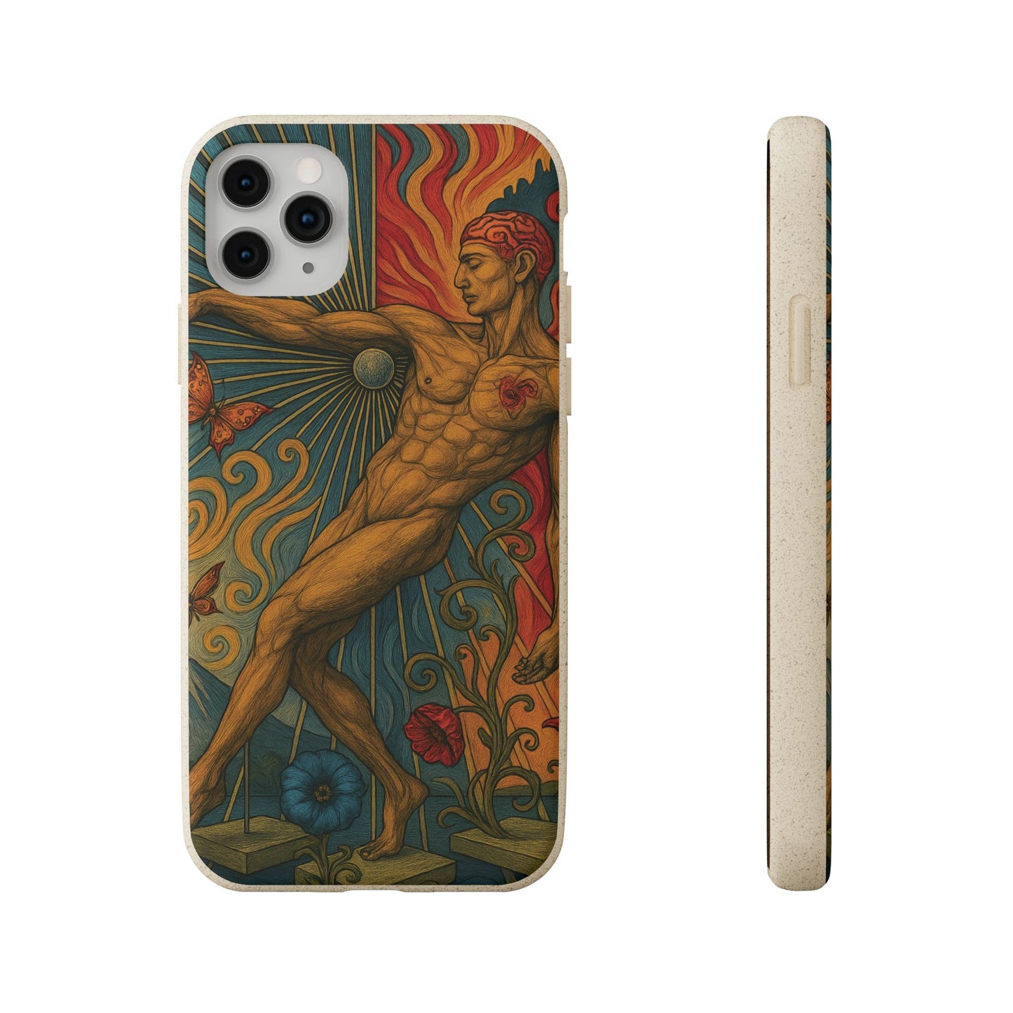 Mind, Spirit & Art - Biodegradable Case