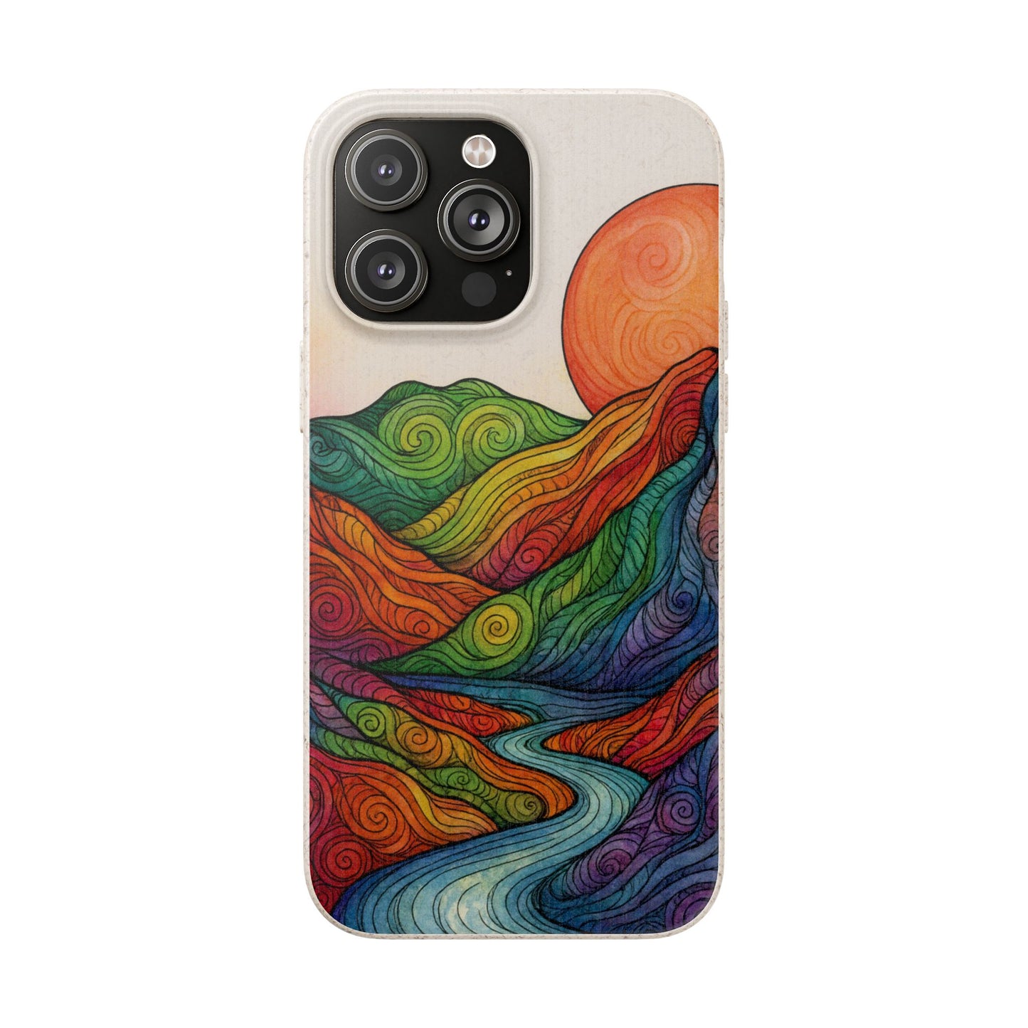 Watercolor Nature - Biodegradable Case