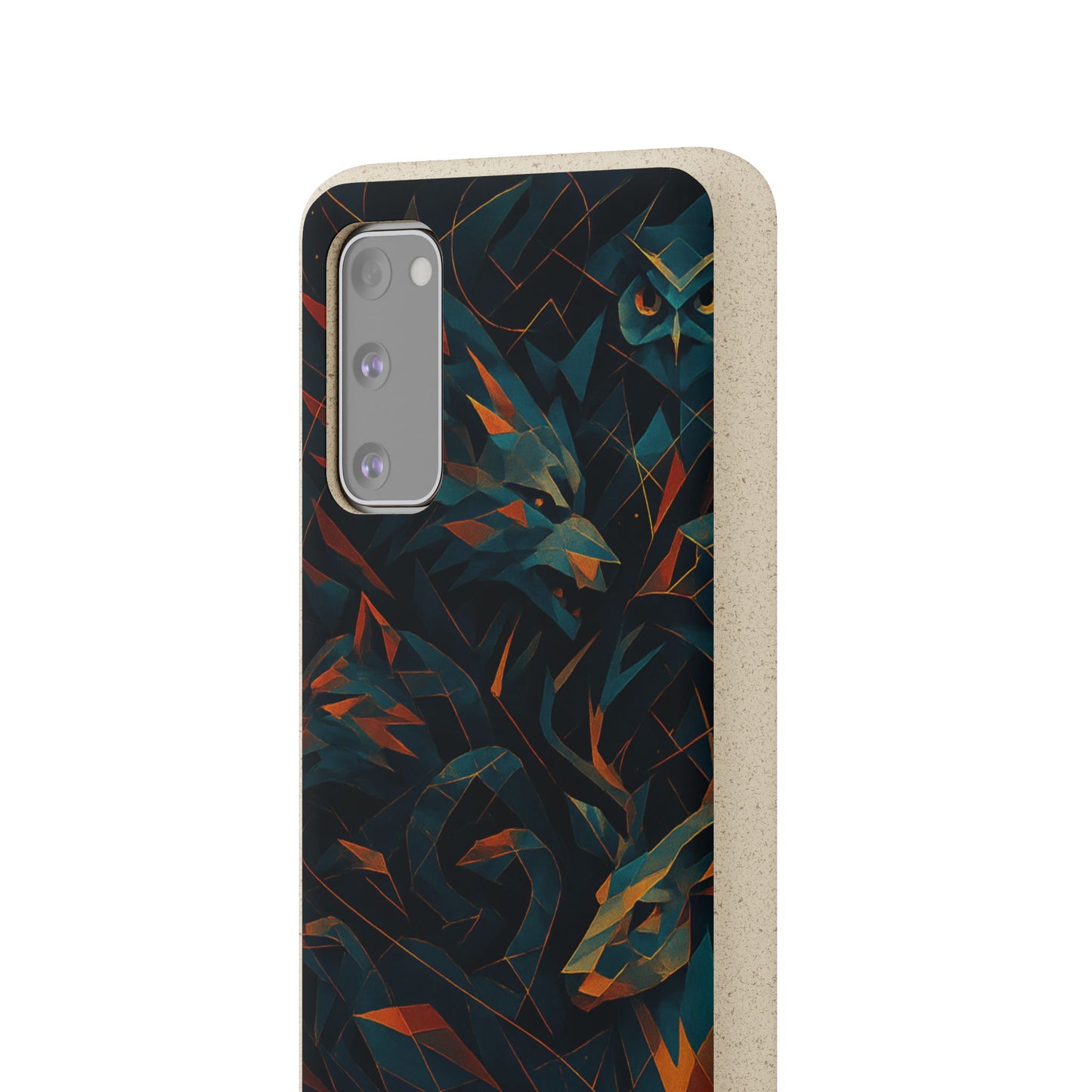 Geometric Shadow Animals - Biodegradable Case