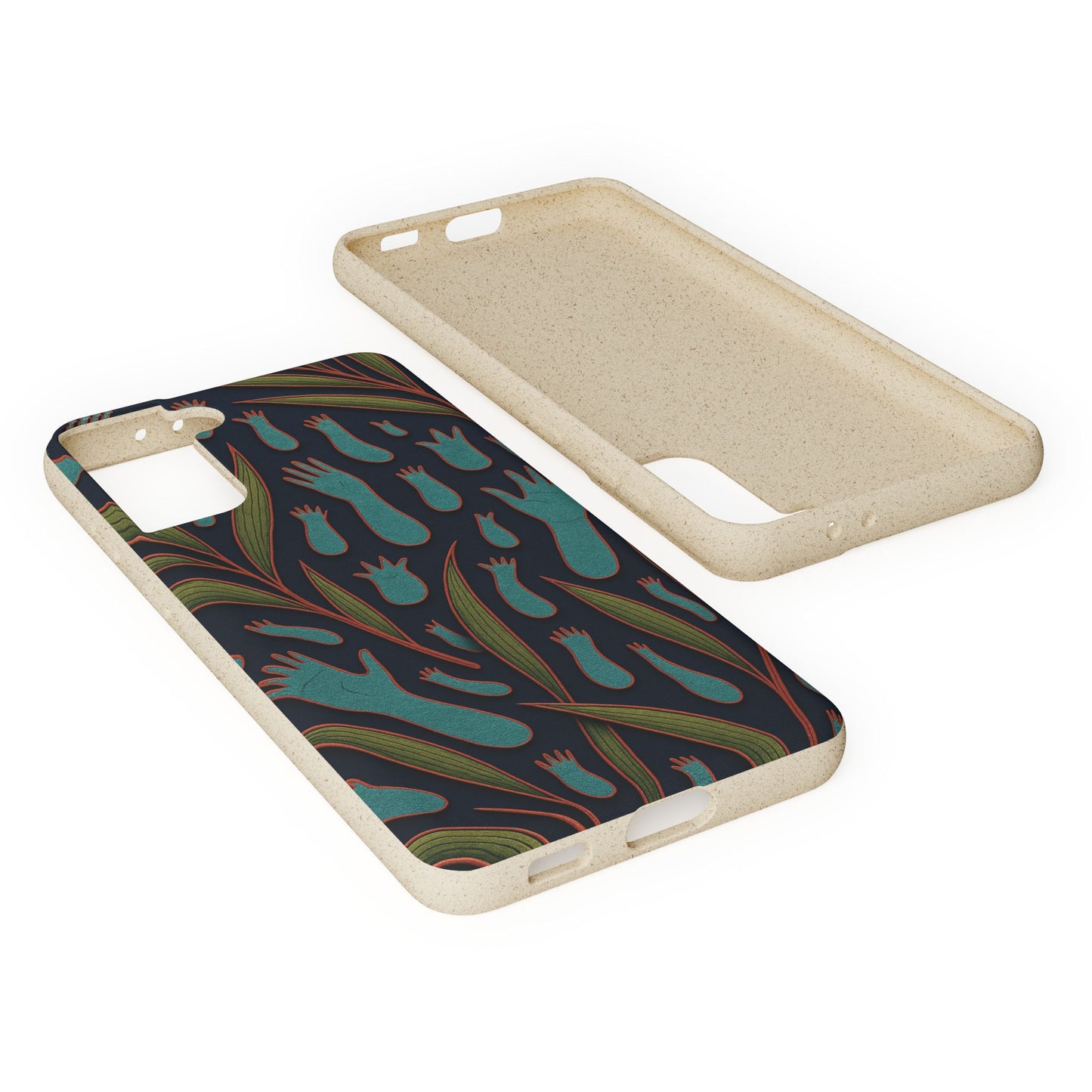 Handprints and Foliage - Biodegradable Case