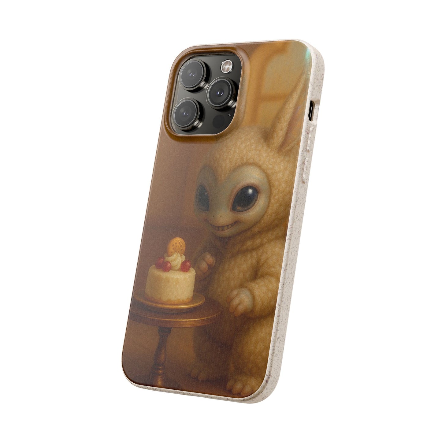 Toy Aliens Love Cake - Biodegradable Case