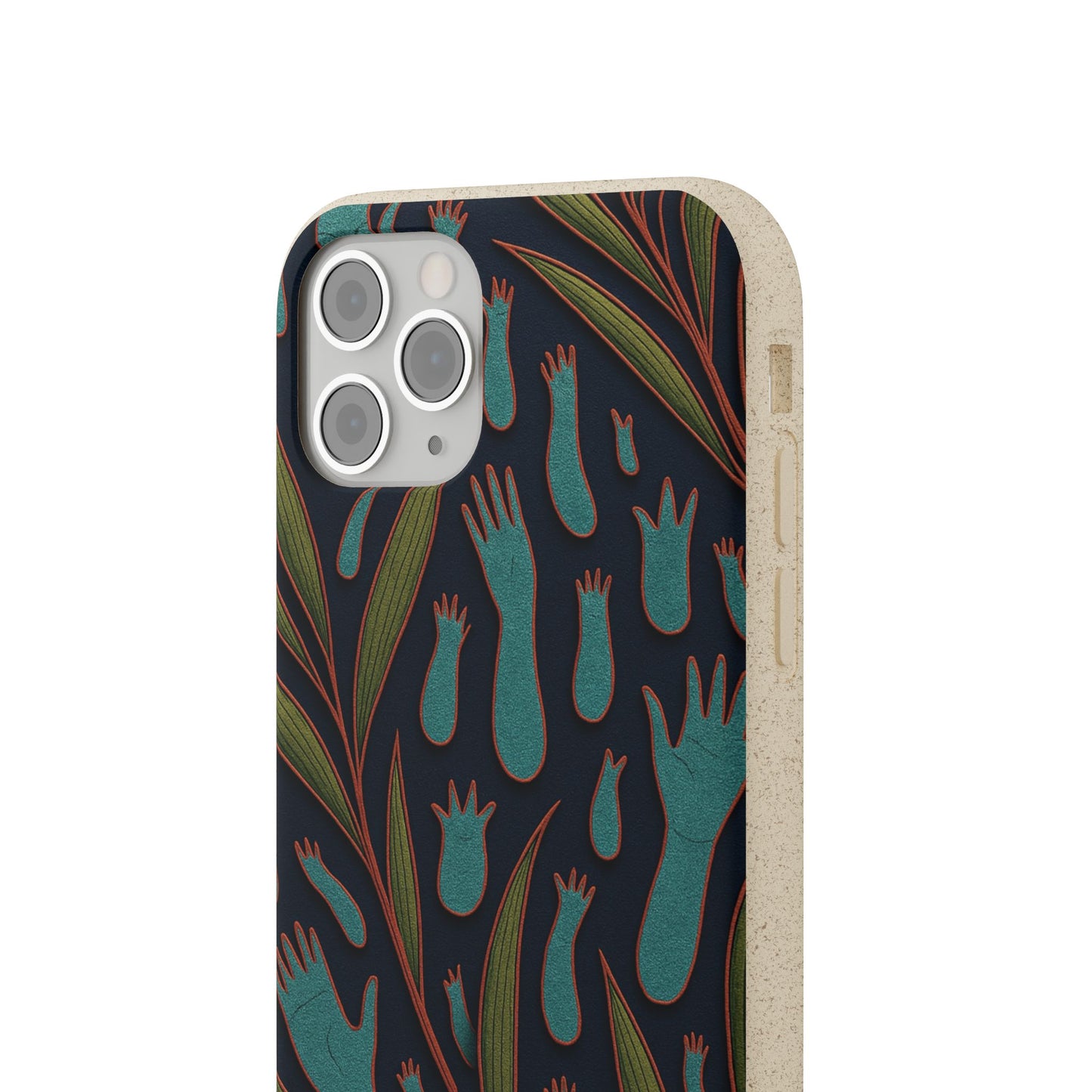 Handprints and Foliage - Biodegradable Case