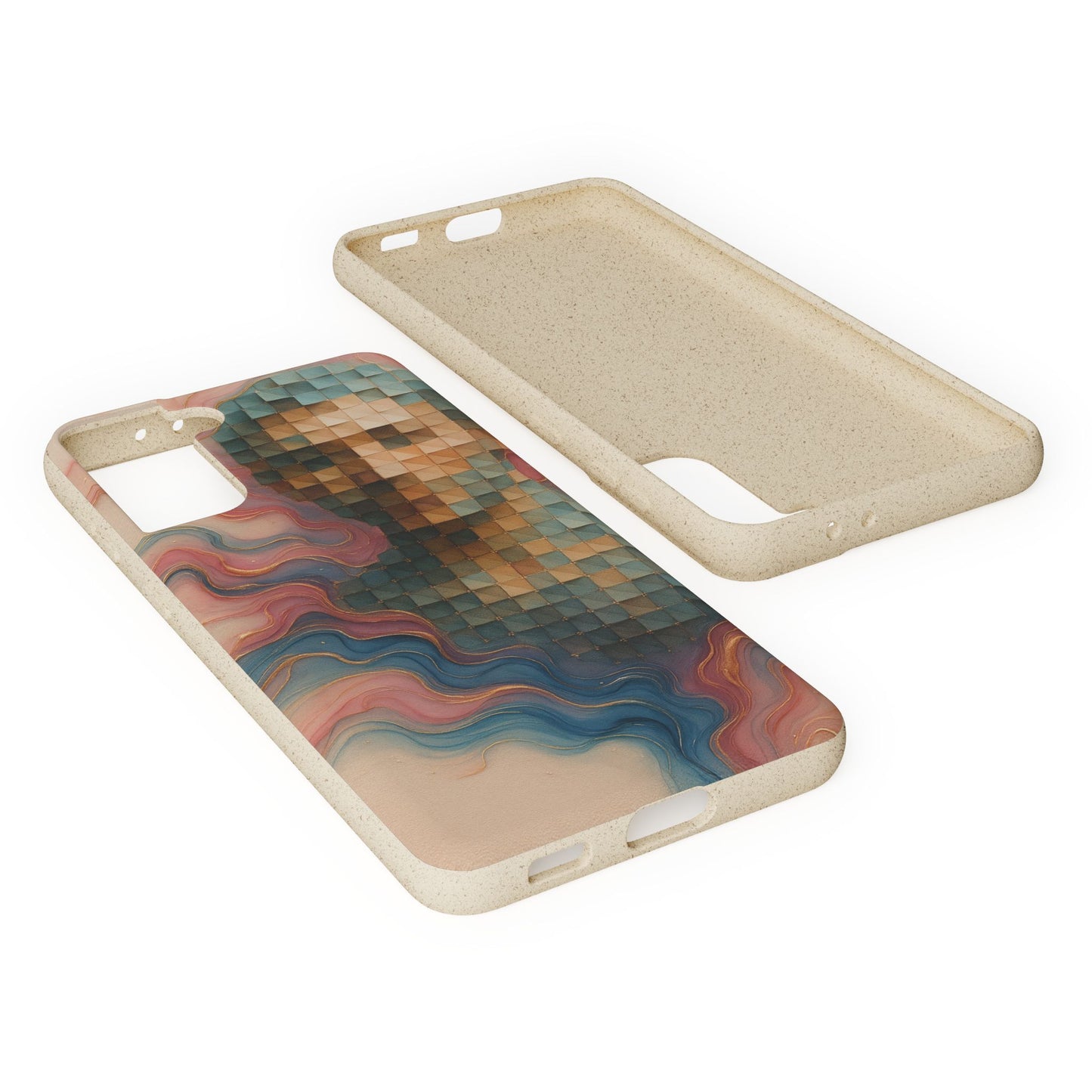 Mosaic Dreams & Liquid Flow - Biodegradable Case