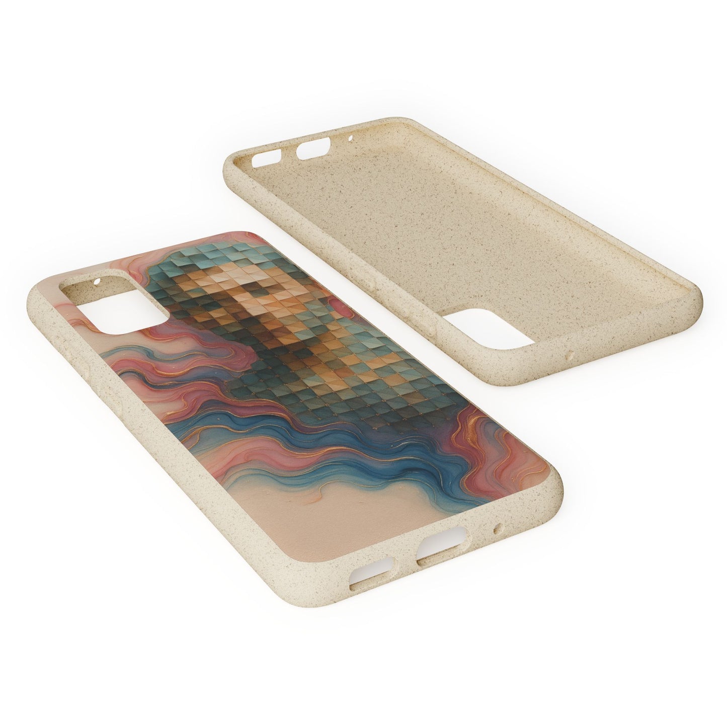 Mosaic Dreams & Liquid Flow - Biodegradable Case