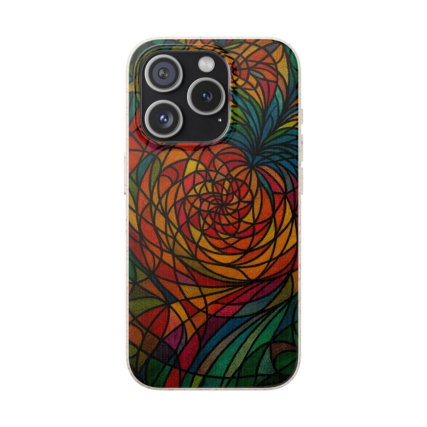 Stained Glass Abstract - Biodegradable Case