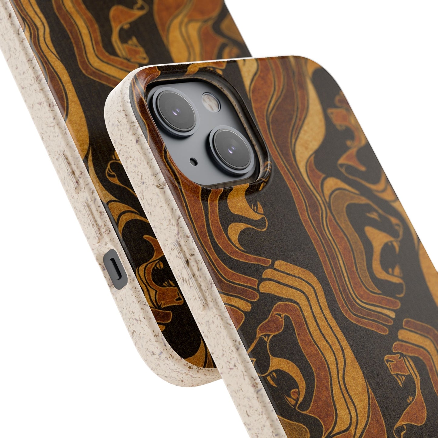 Wooden Wolves of Night - Biodegradable Case