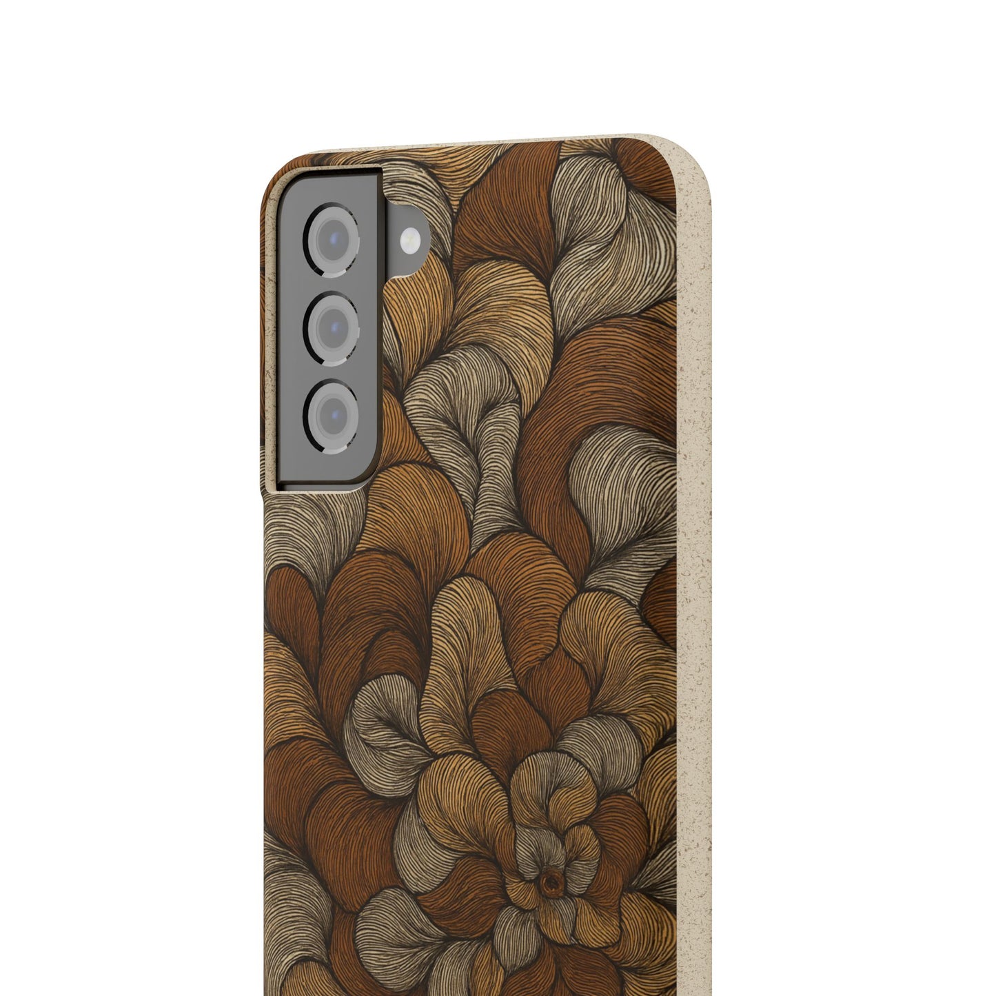 Earthy Mushroom Pedals - Biodegradable Case