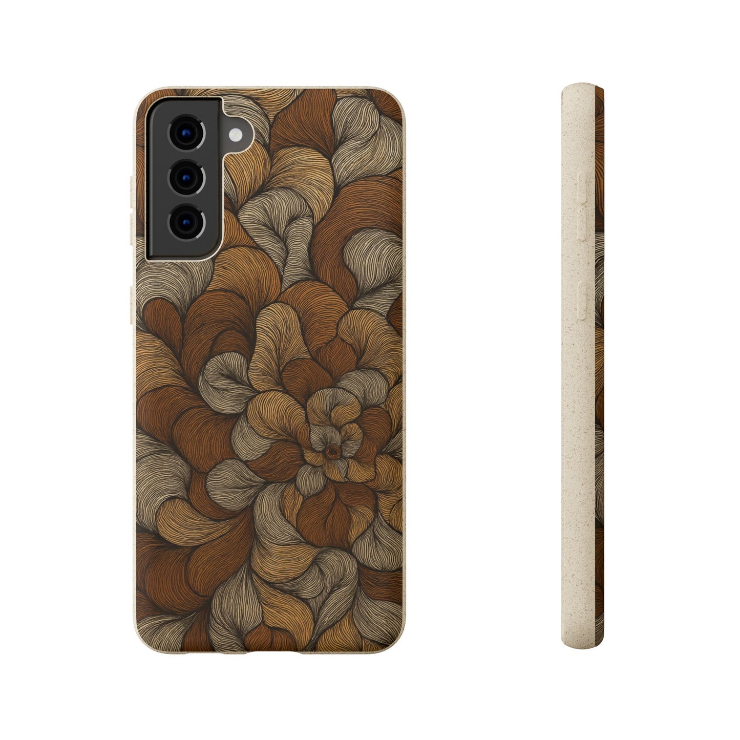 Earthy Mushroom Pedals - Biodegradable Case