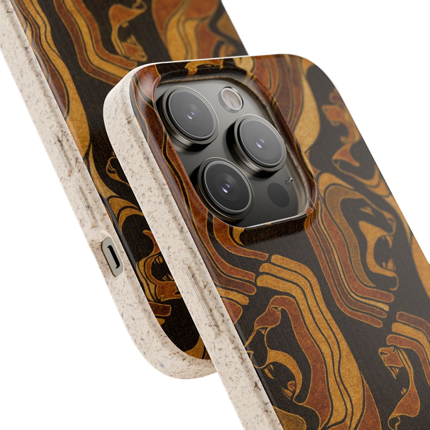 Wooden Wolves of Night - Biodegradable Case