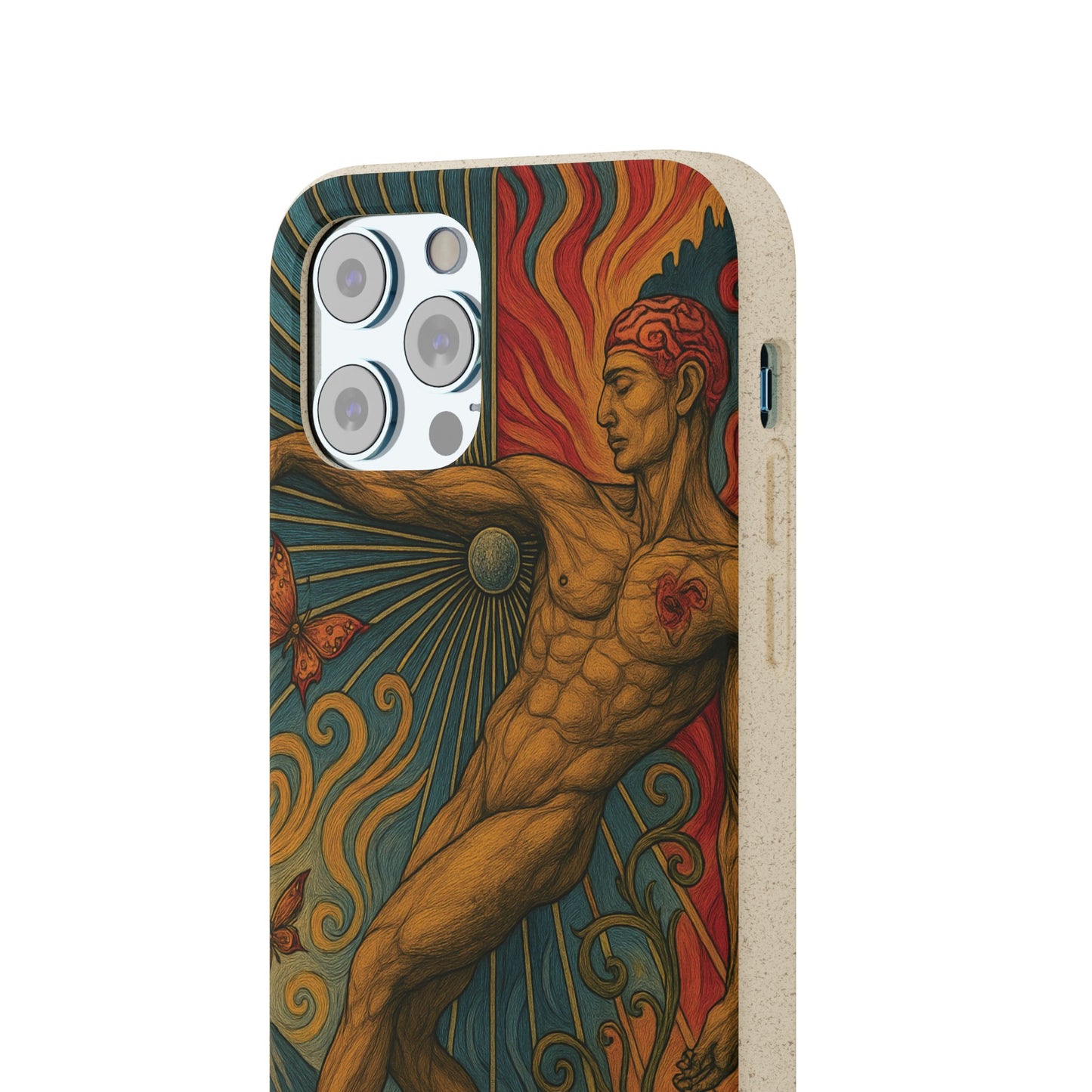 Mind, Spirit & Art - Biodegradable Case