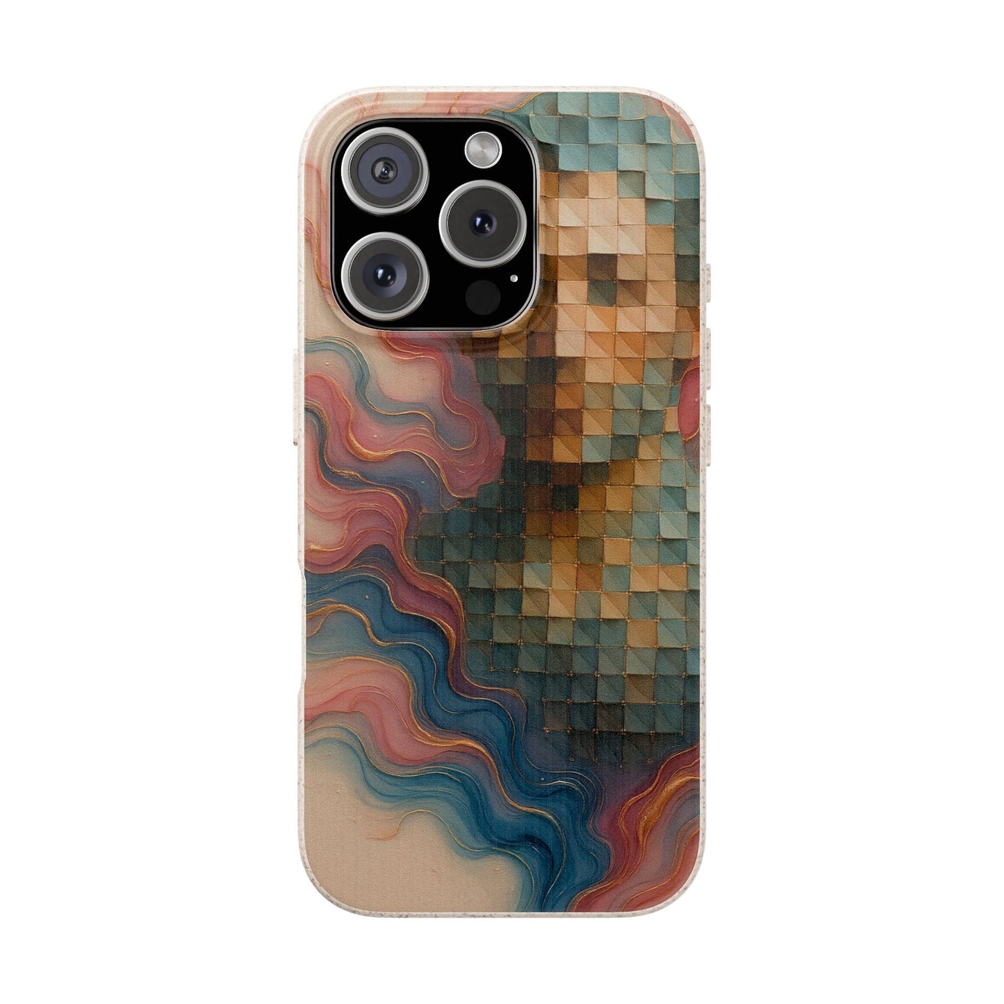 Mosaic Dreams & Liquid Flow - Biodegradable Case