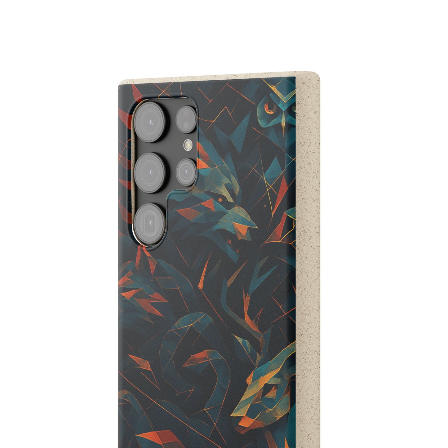 Geometric Shadow Animals - Biodegradable Case