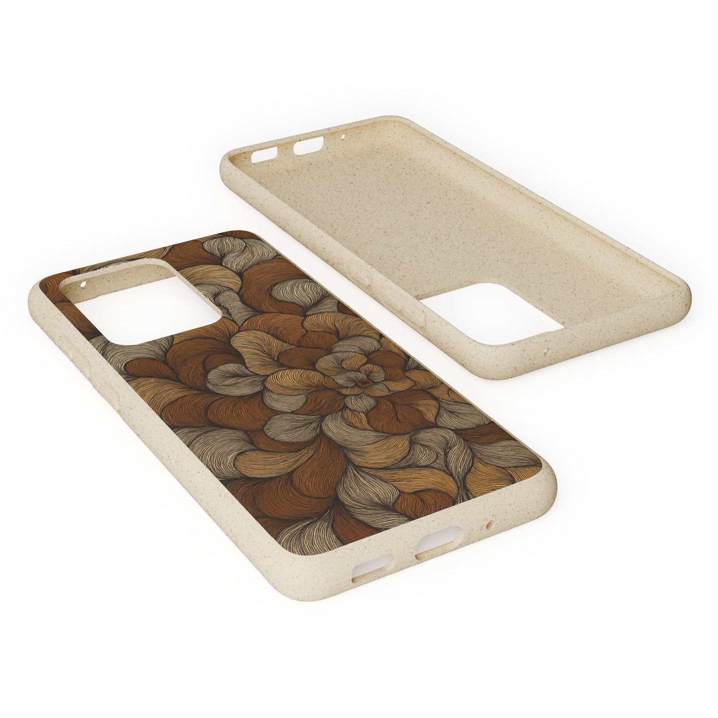 Earthy Mushroom Pedals - Biodegradable Case