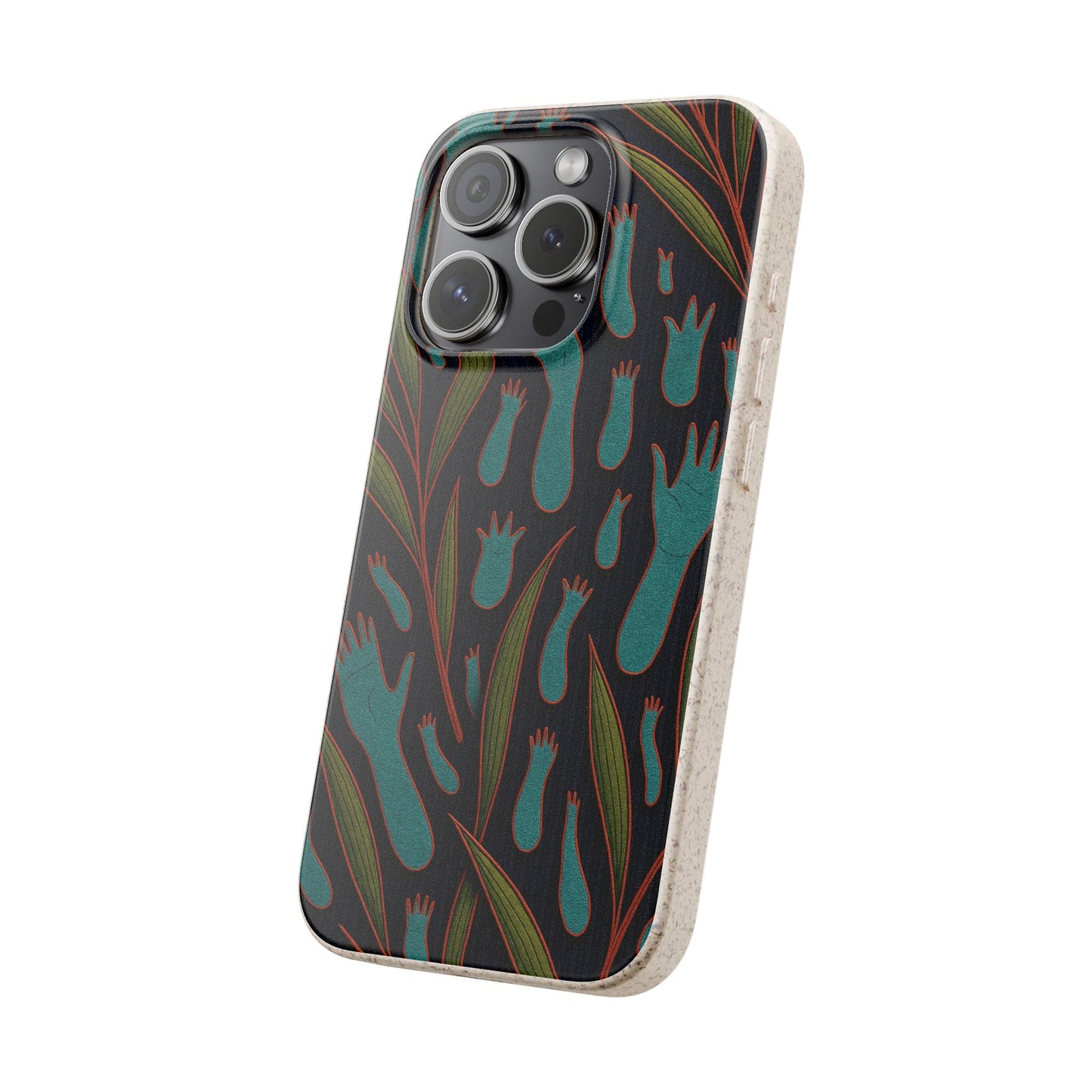 Handprints and Foliage - Biodegradable Case