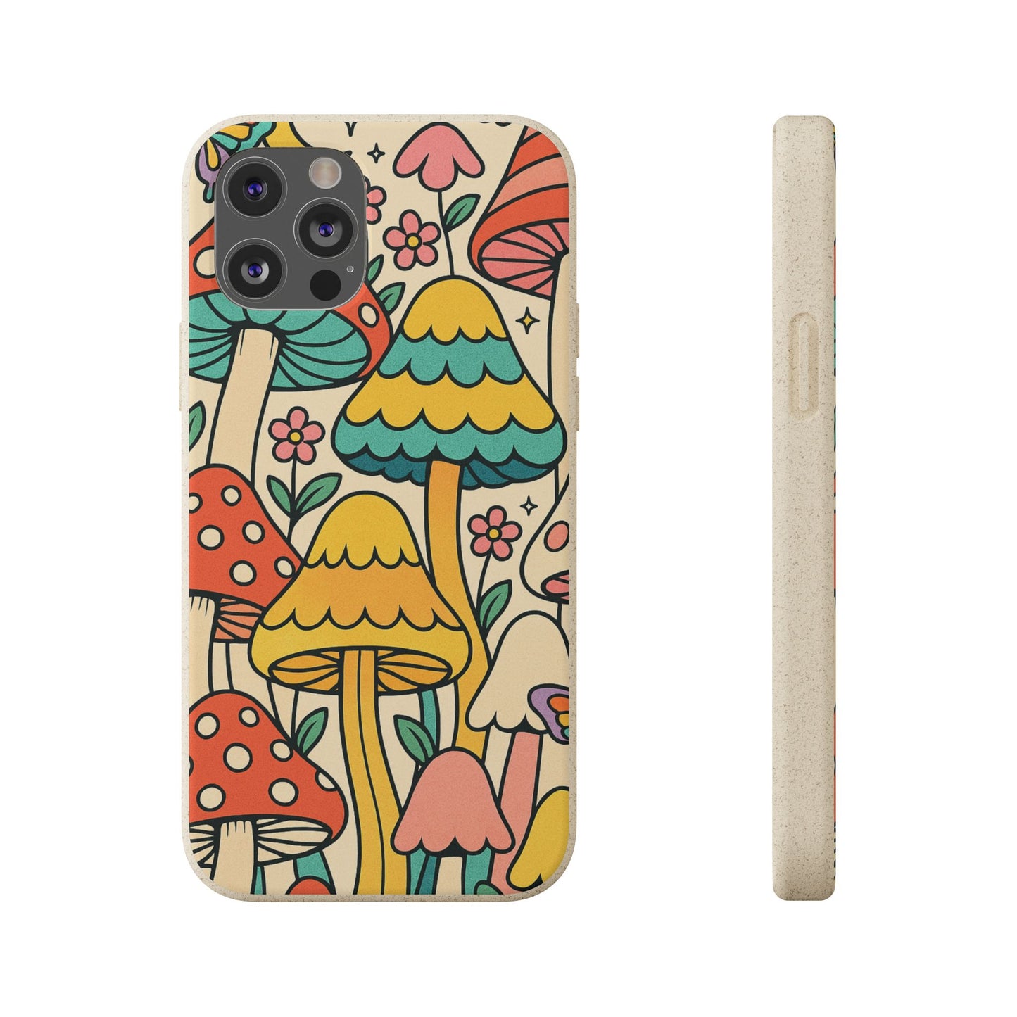 60's Whismical Garden - Biodegradable Case