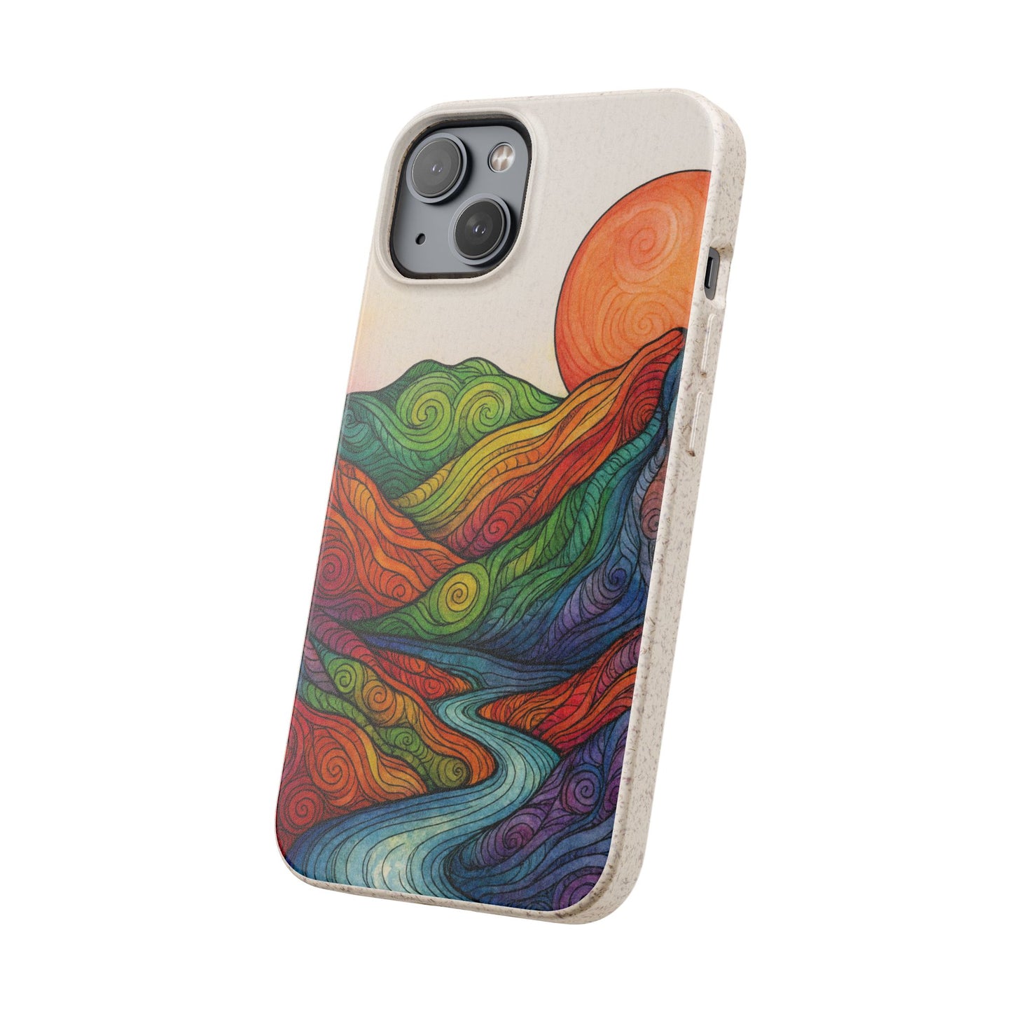 Watercolor Nature - Biodegradable Case