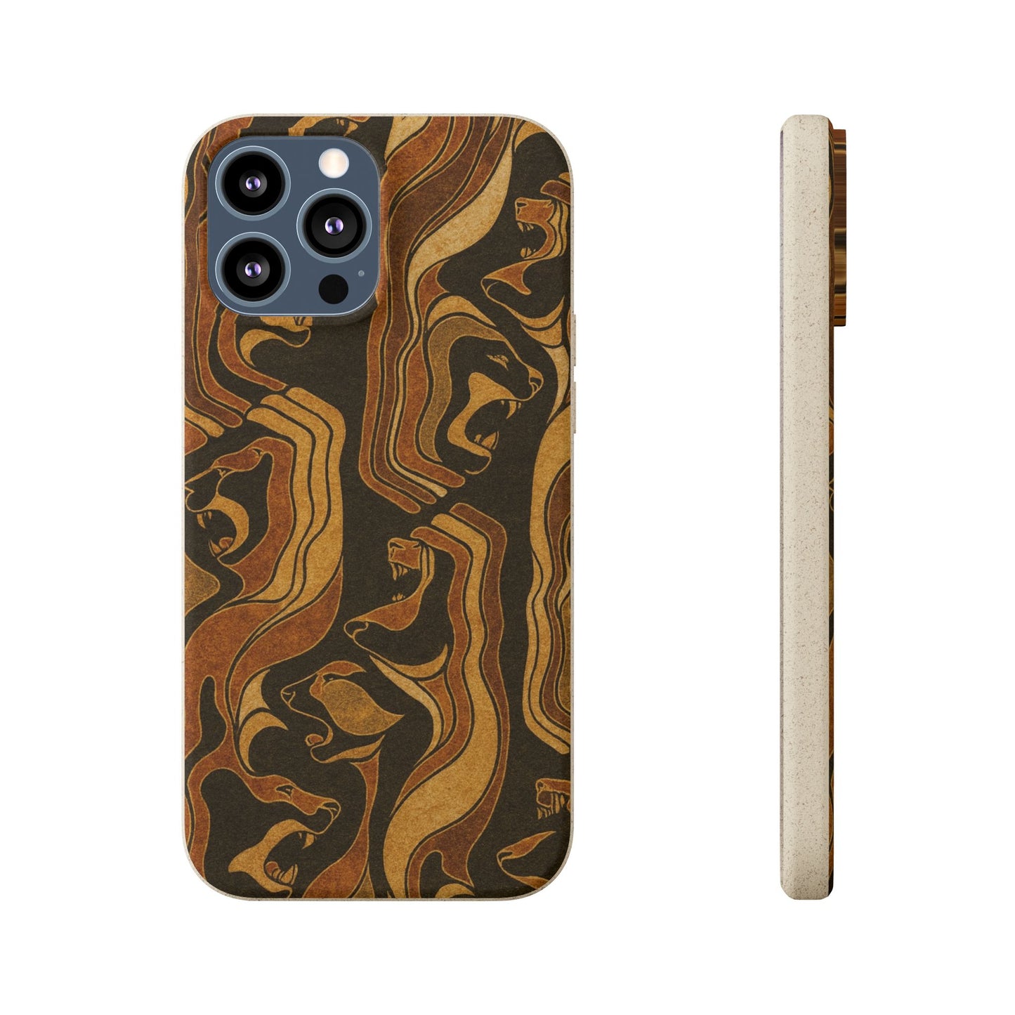Wooden Wolves of Night - Biodegradable Case