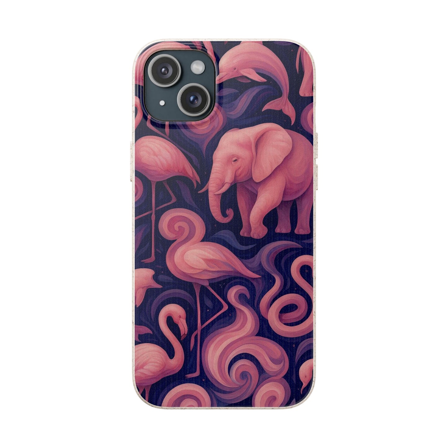 Pink Animalia - Biodegradable Case