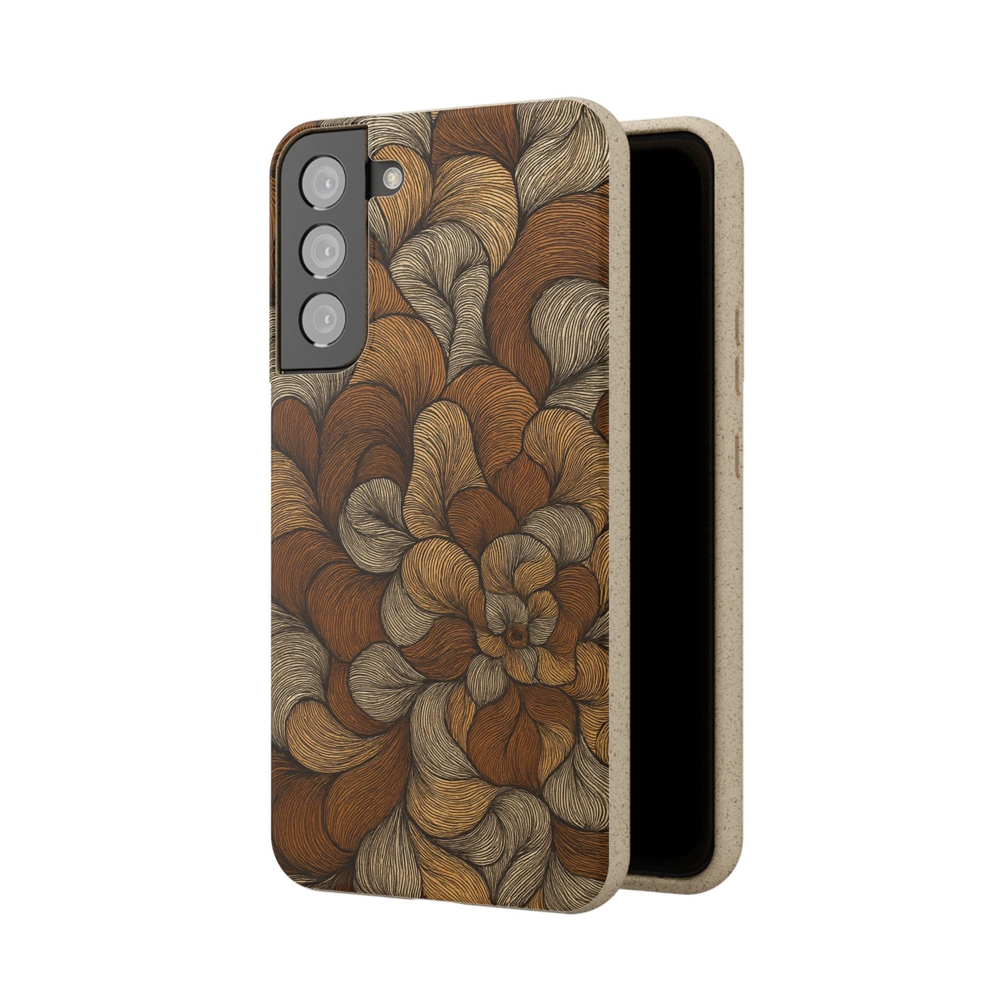 Earthy Mushroom Pedals - Biodegradable Case