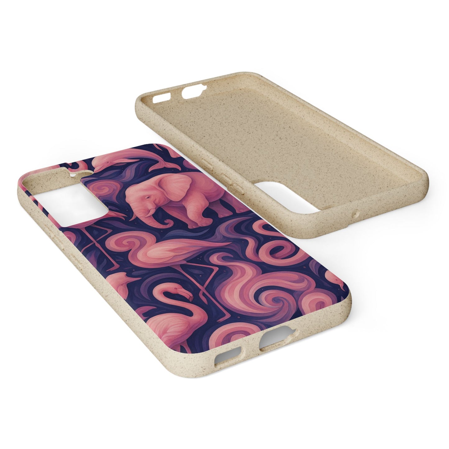 Pink Animalia - Biodegradable Case