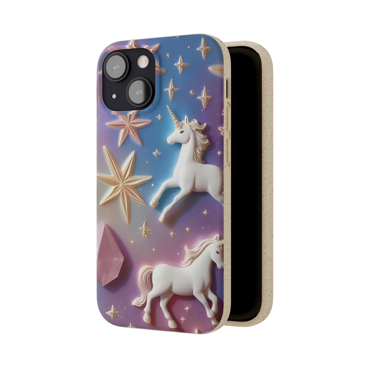 Unicorns & Gems - Biodegradable Case