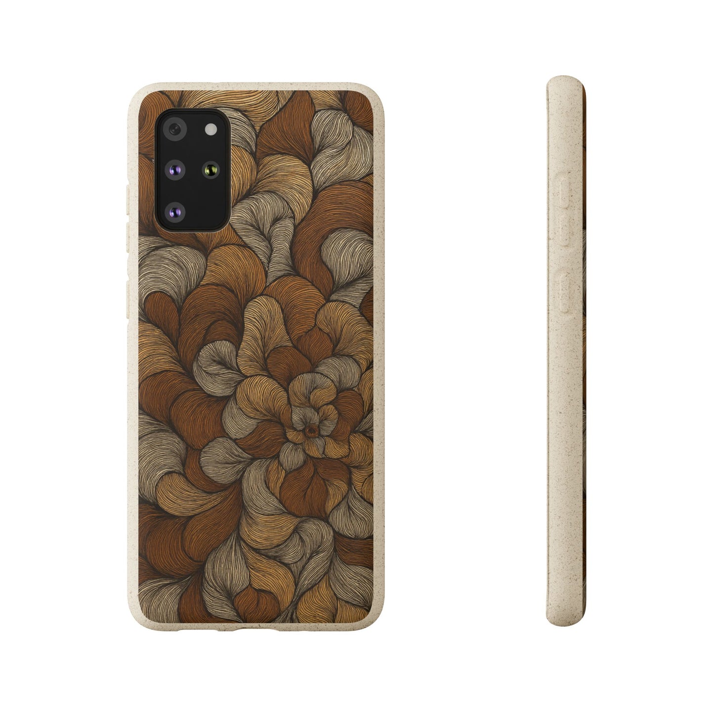 Earthy Mushroom Pedals - Biodegradable Case