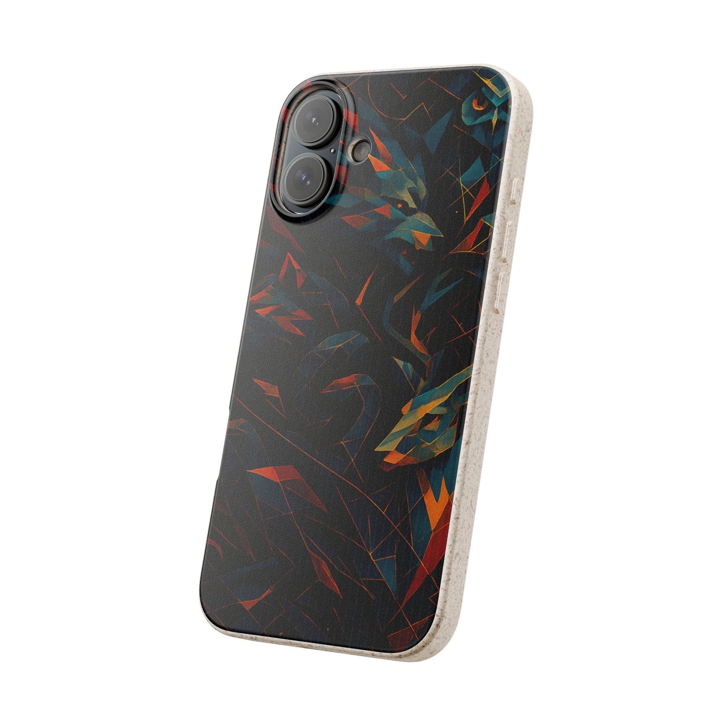 Geometric Shadow Animals - Biodegradable Case