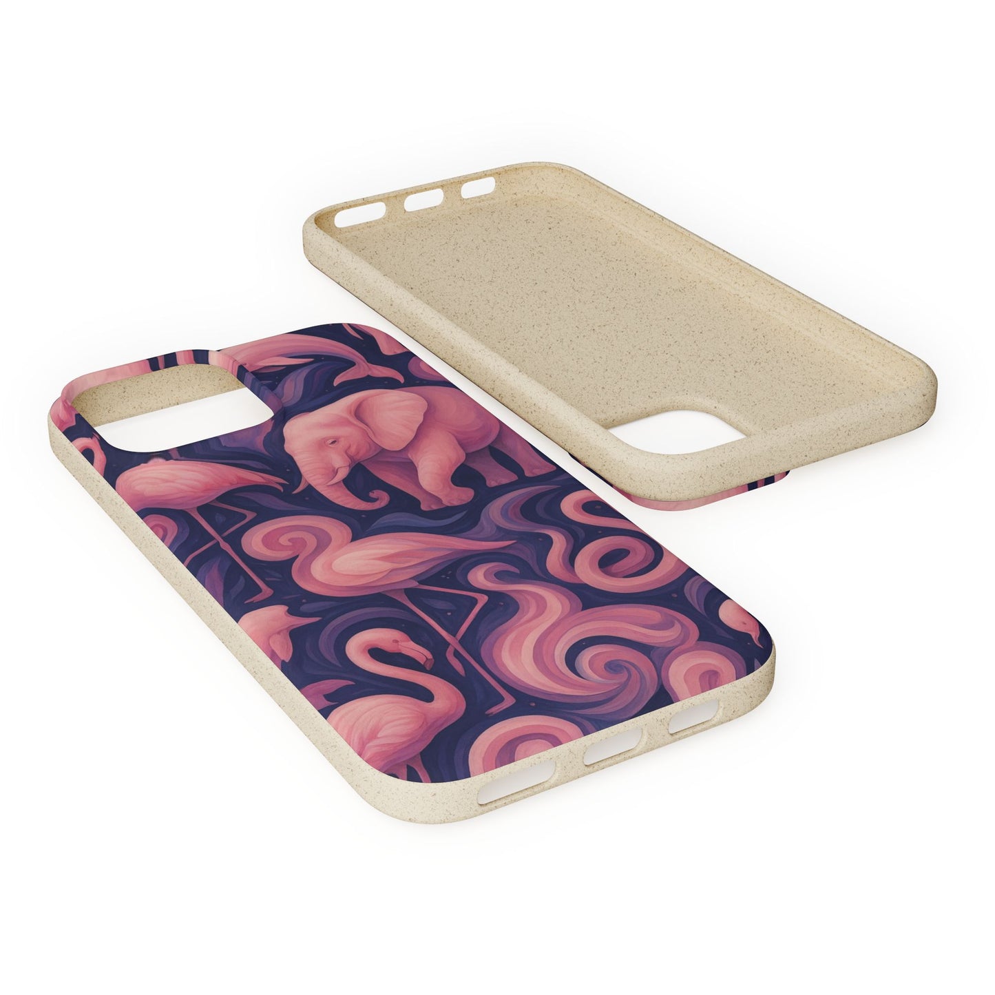 Pink Animalia - Biodegradable Case