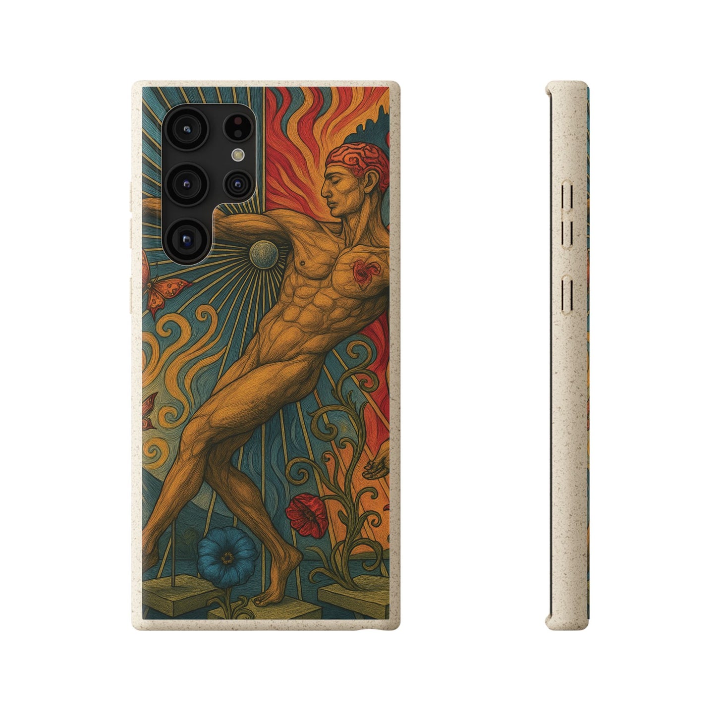 Mind, Spirit & Art - Biodegradable Case