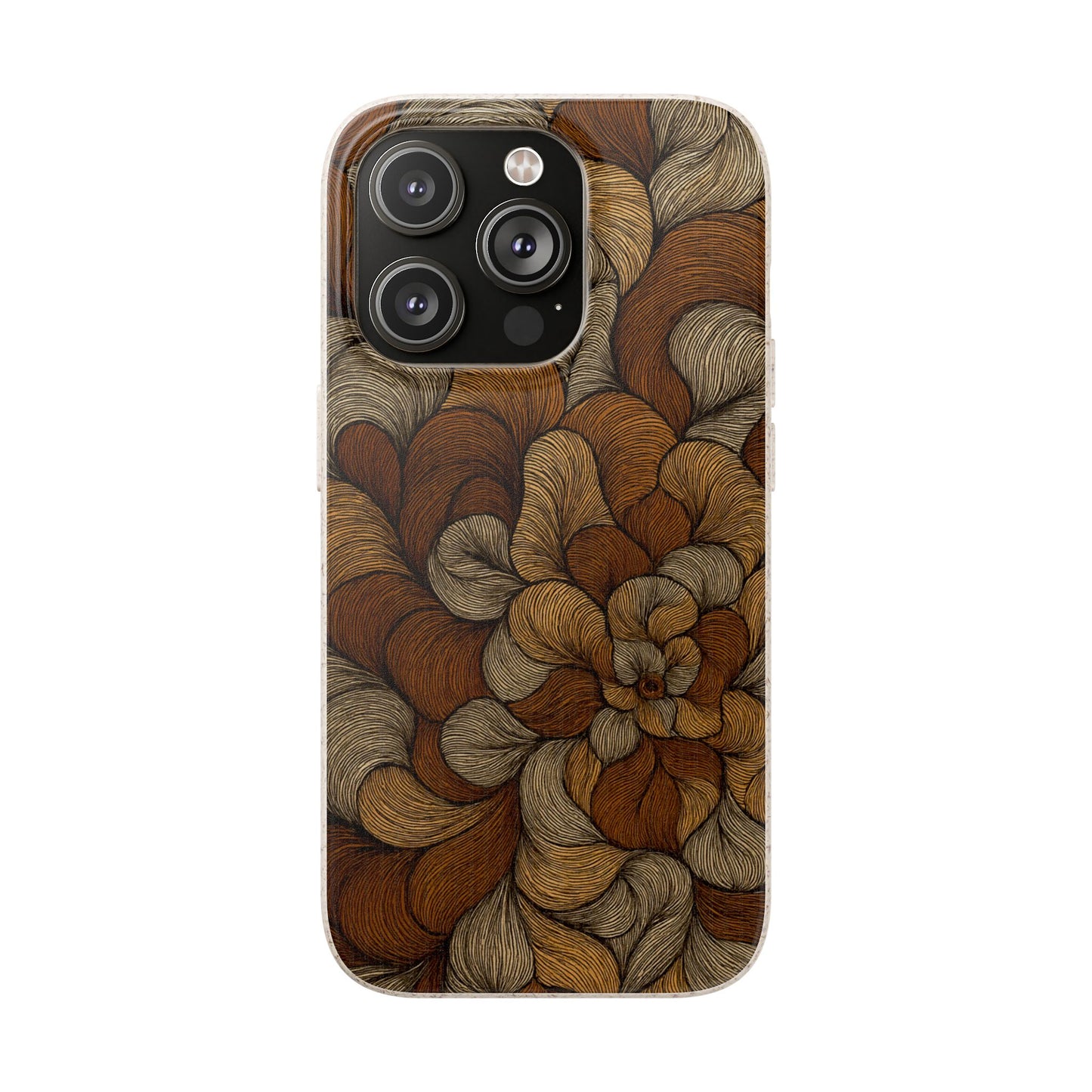 Earthy Mushroom Pedals - Biodegradable Case