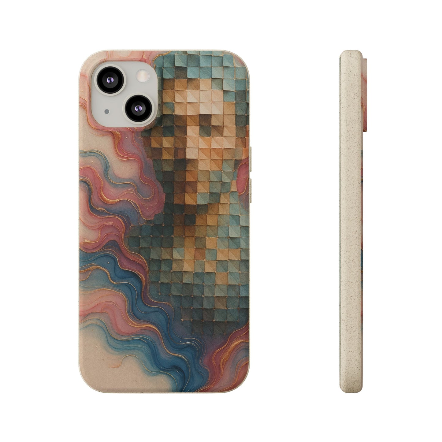Mosaic Dreams & Liquid Flow - Biodegradable Case