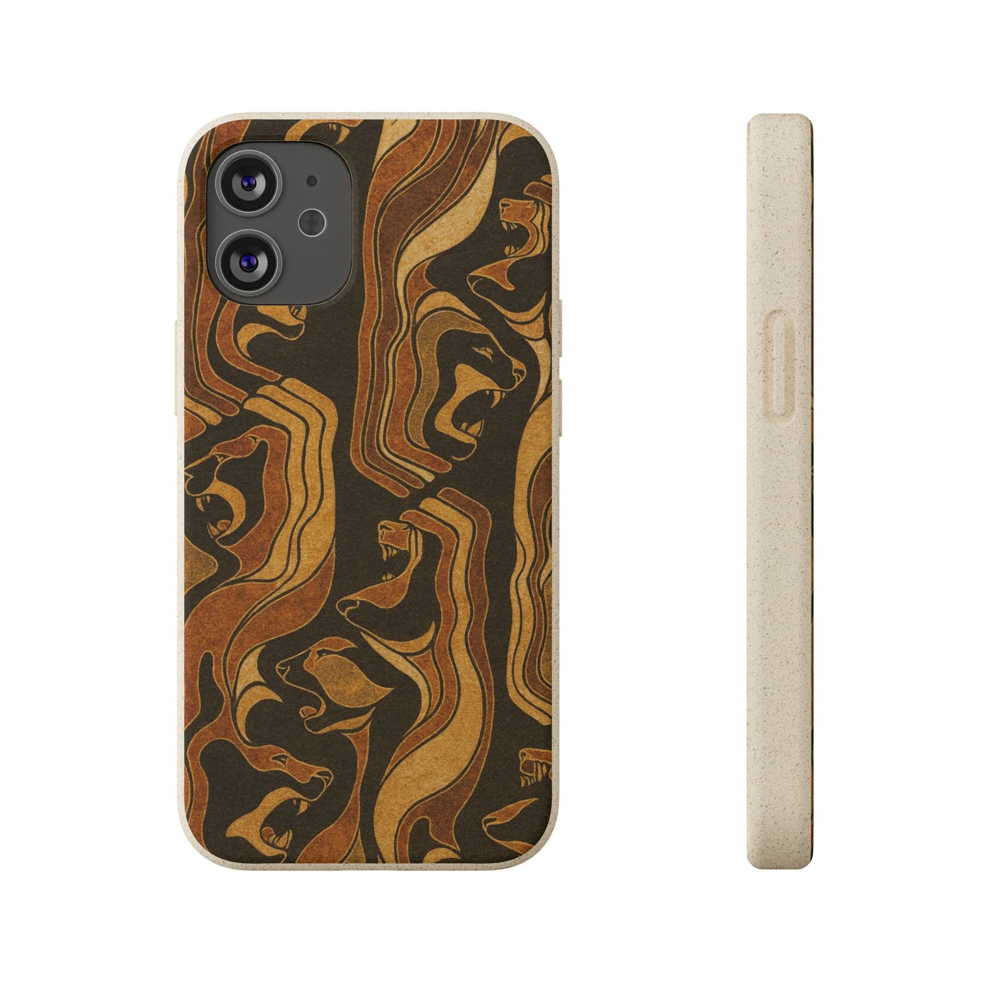 Wooden Wolves of Night - Biodegradable Case