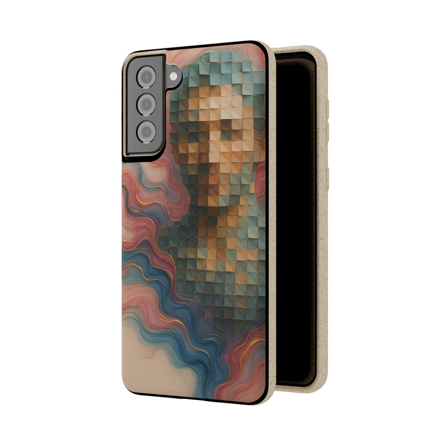 Mosaic Dreams & Liquid Flow - Biodegradable Case