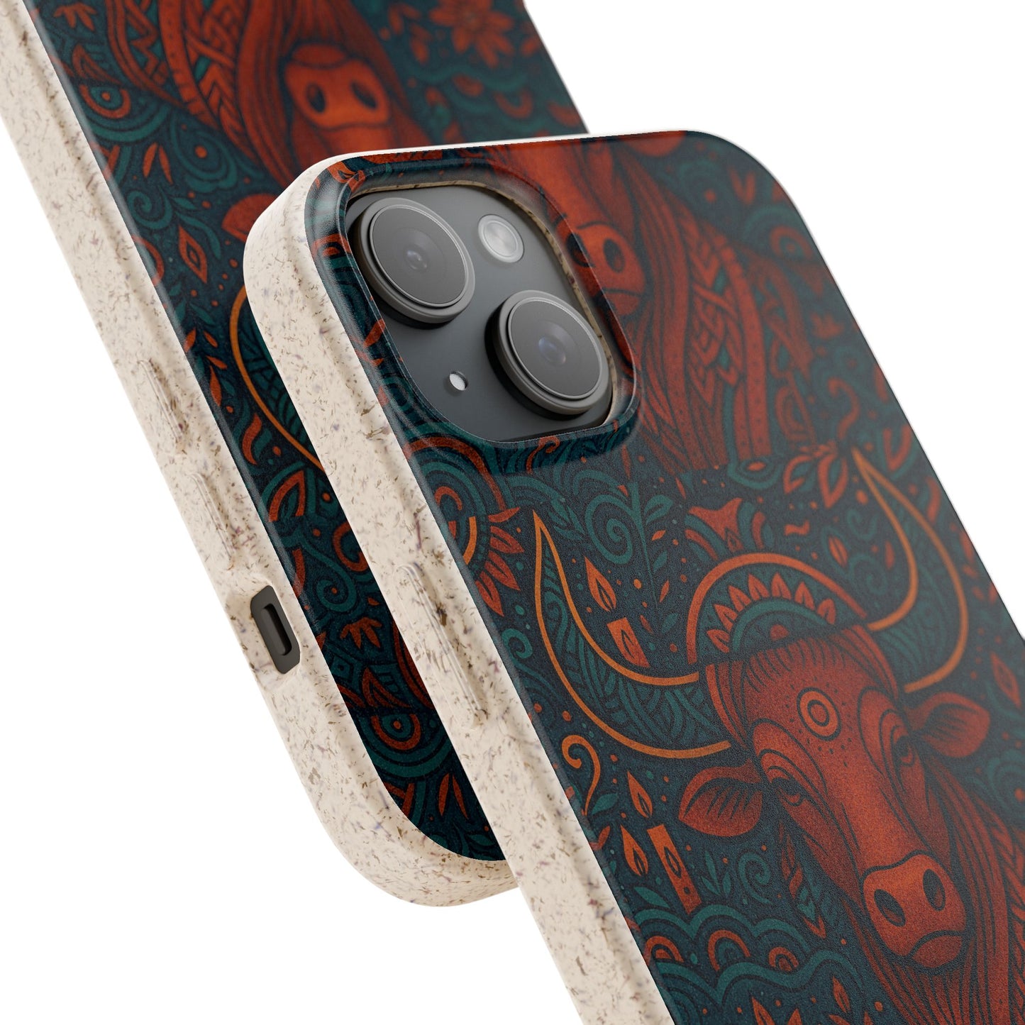 Ornamental Taurus Art - Biodegradable Case