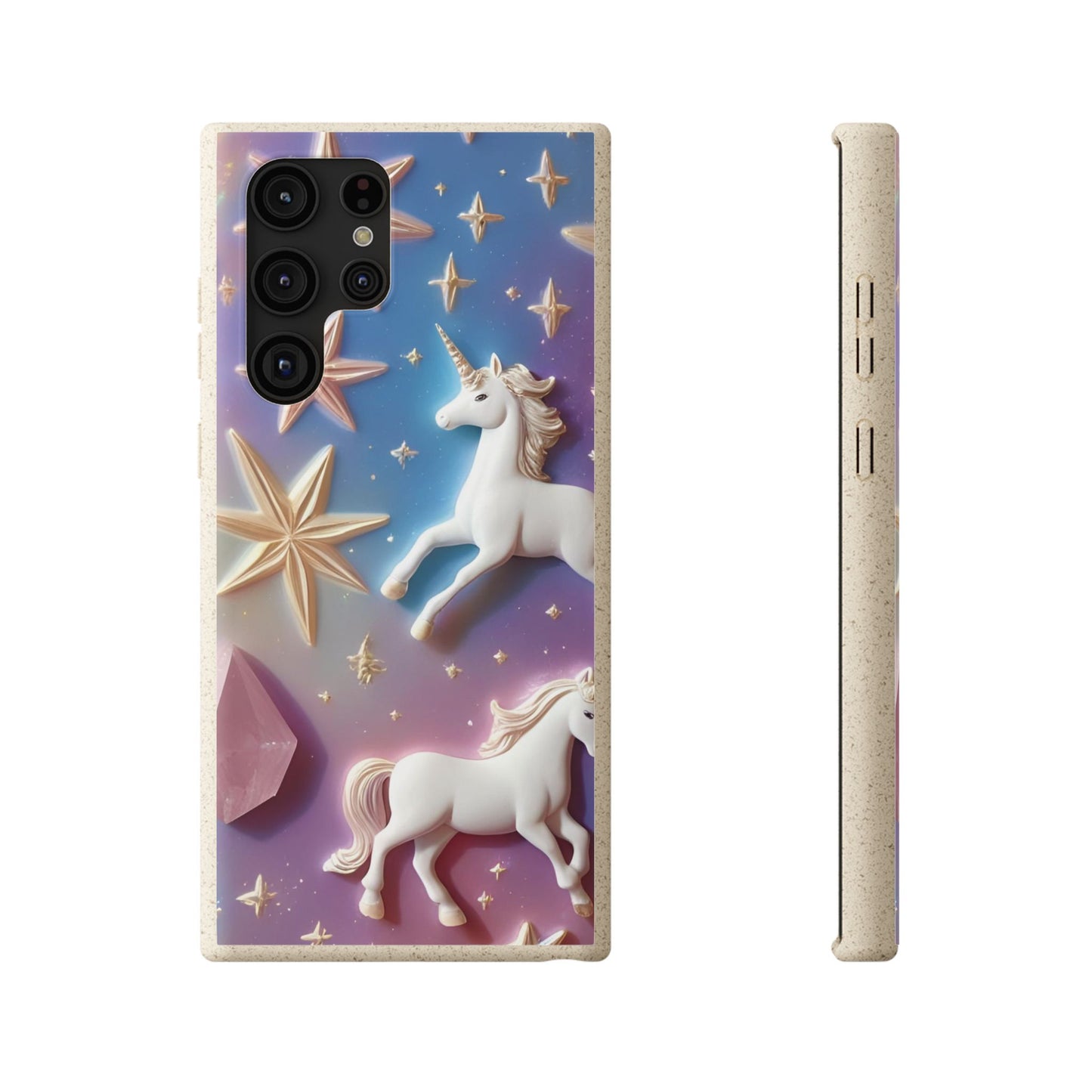 Unicorns & Gems - Biodegradable Case