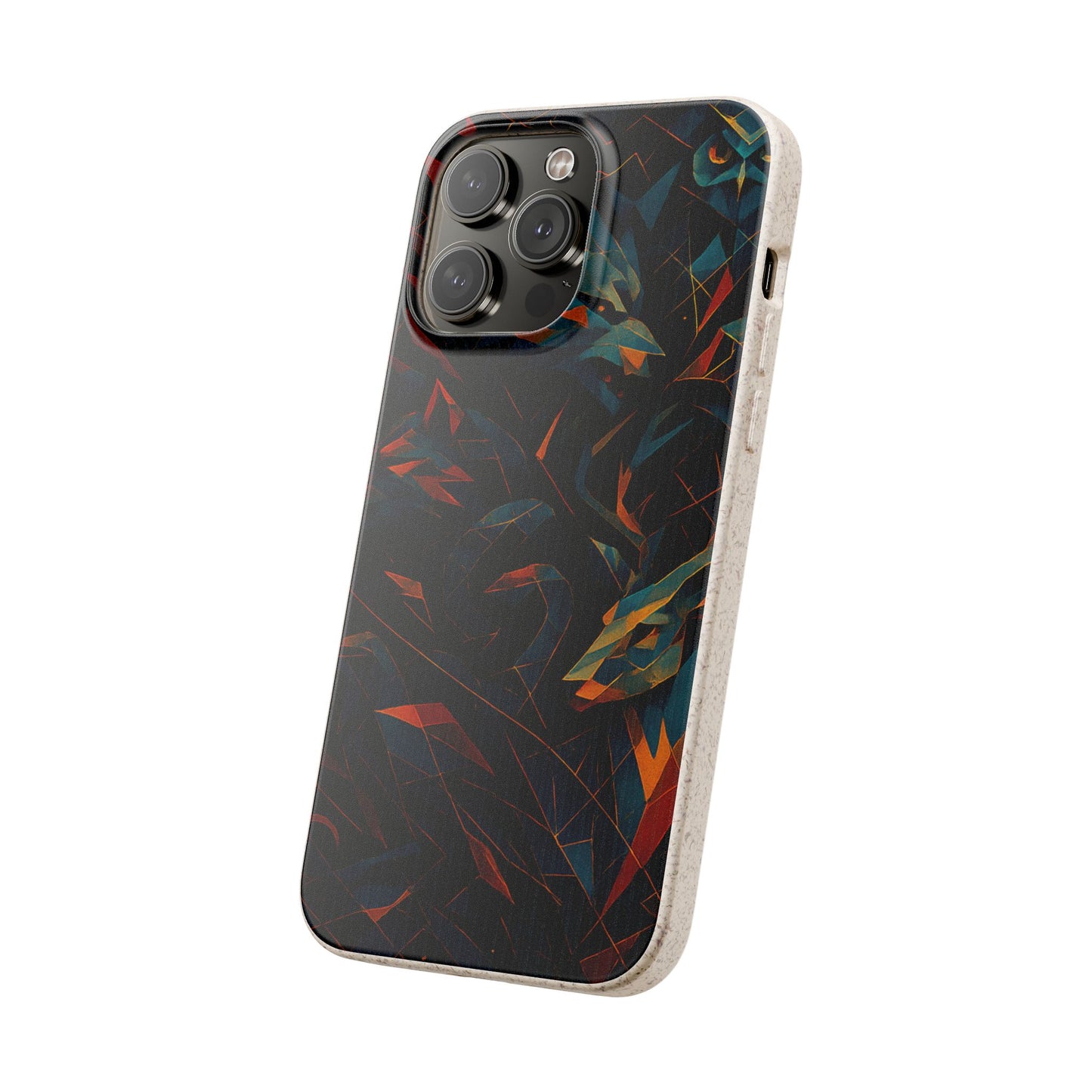 Geometric Shadow Animals - Biodegradable Case