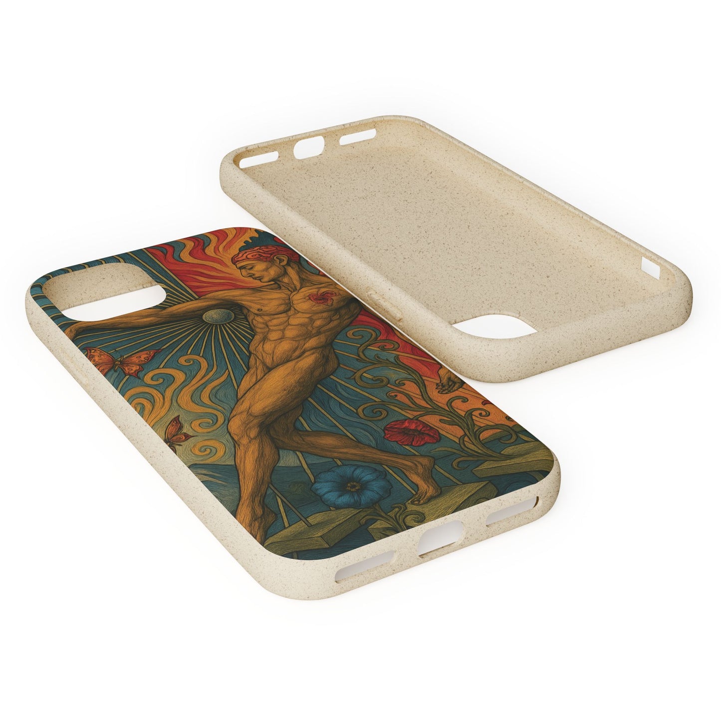 Mind, Spirit & Art - Biodegradable Case