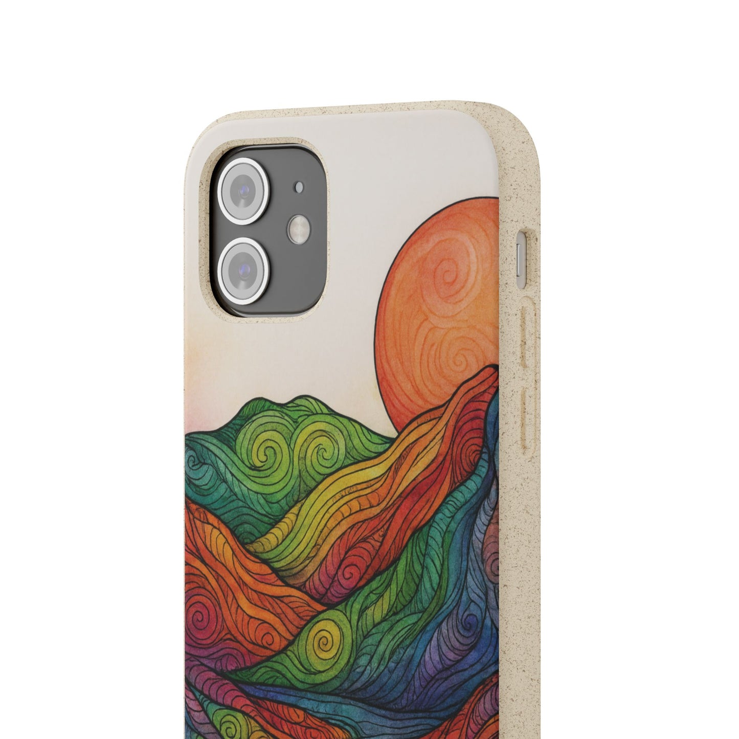 Watercolor Nature - Biodegradable Case