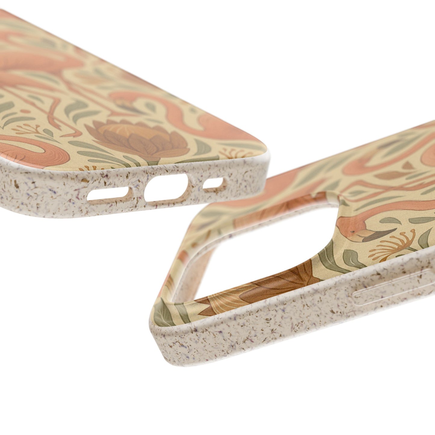 Eco-Natural Flamingo - Biodegradable Case