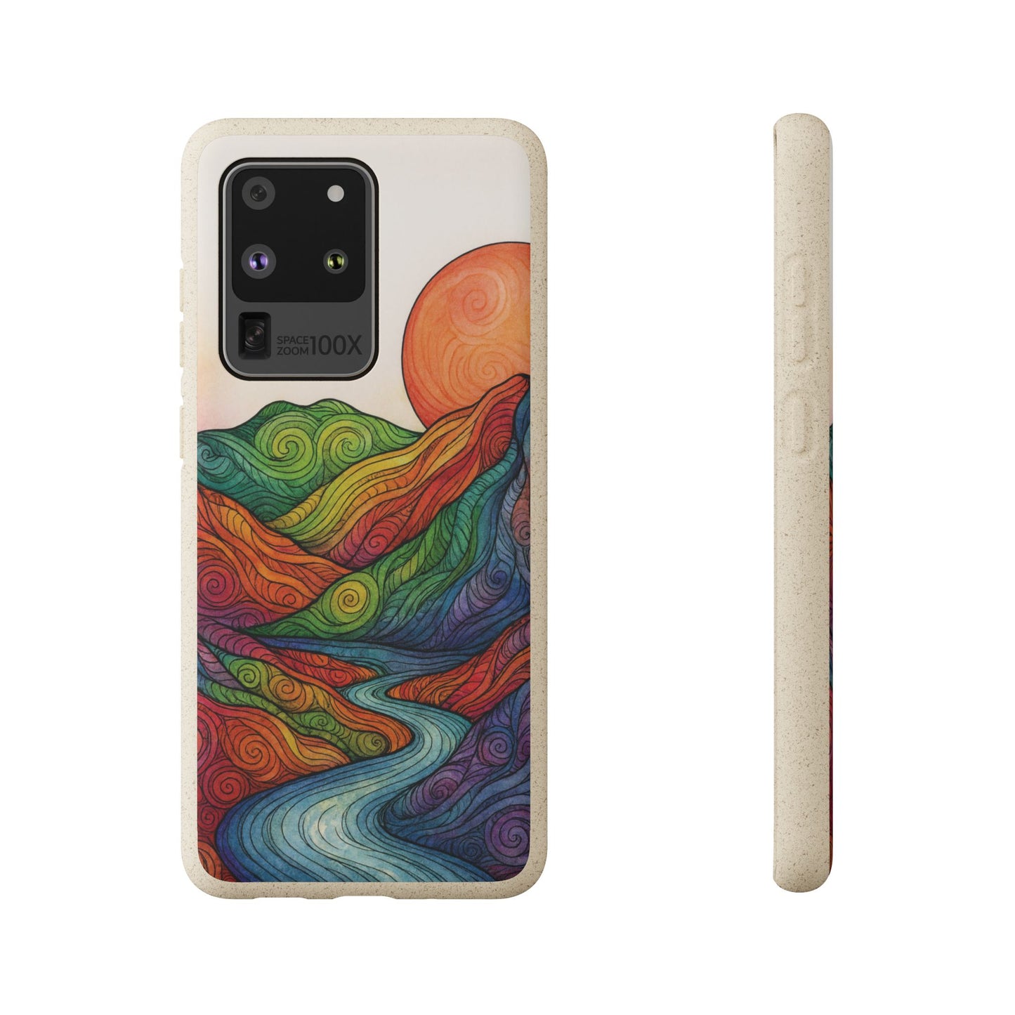 Watercolor Nature - Biodegradable Case