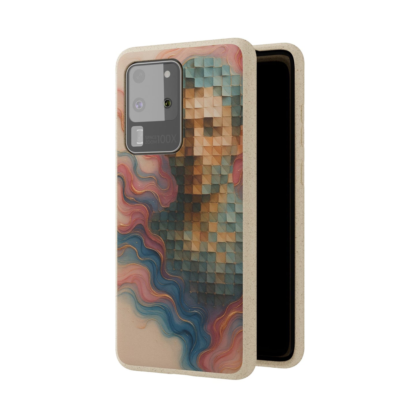 Mosaic Dreams & Liquid Flow - Biodegradable Case