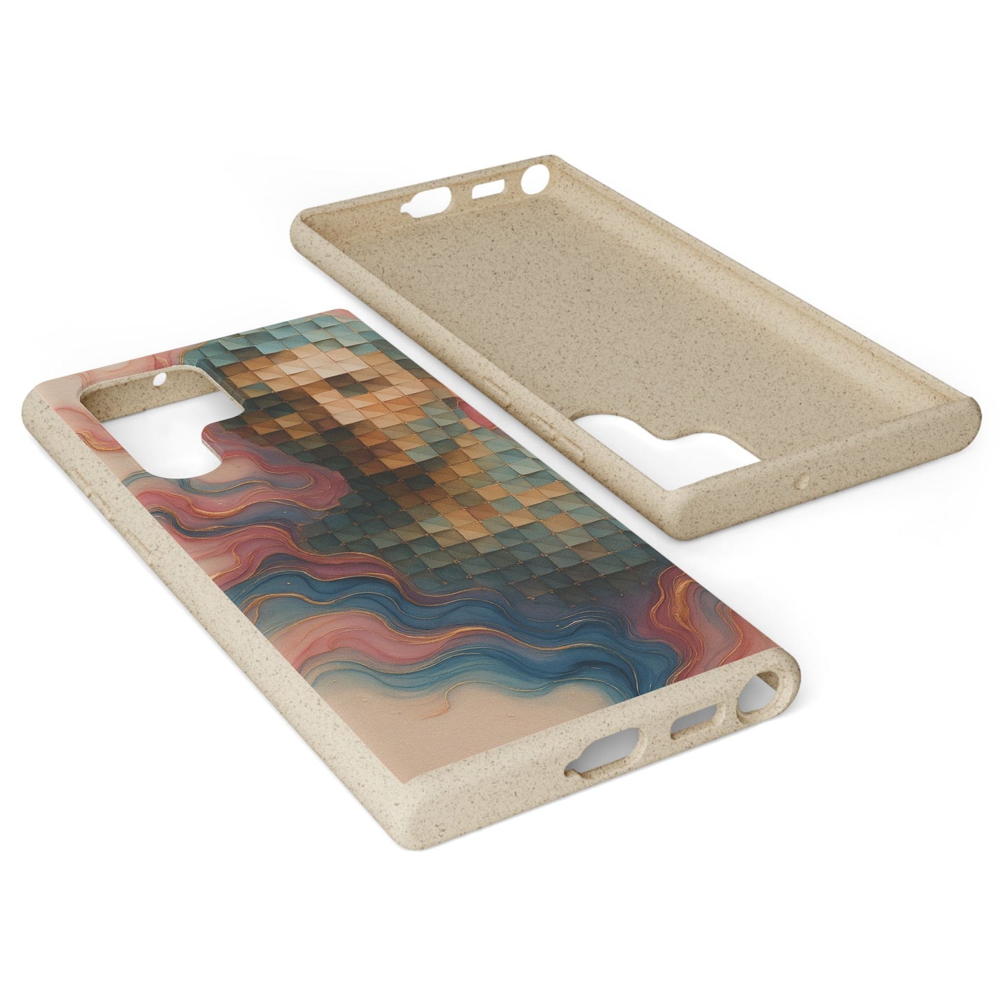 Mosaic Dreams & Liquid Flow - Biodegradable Case