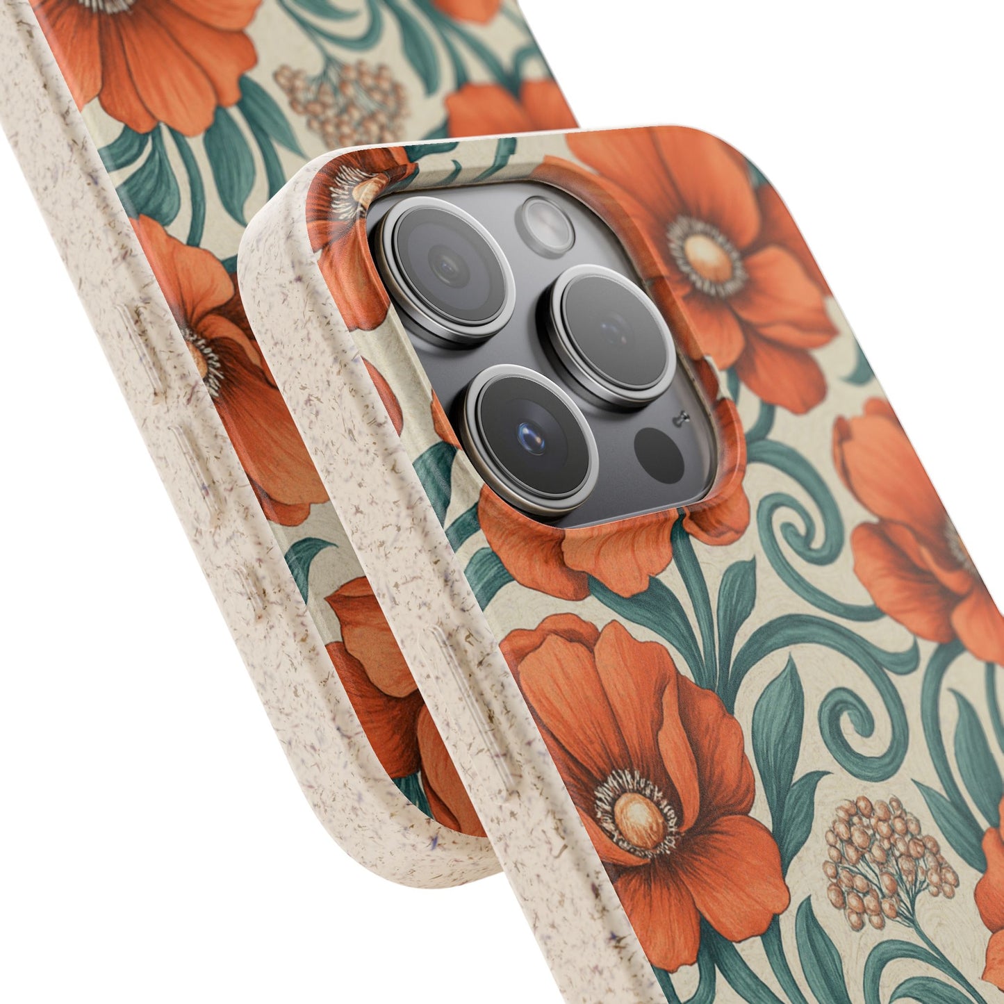 Floral Vines and Vibes - Biodegradable Case