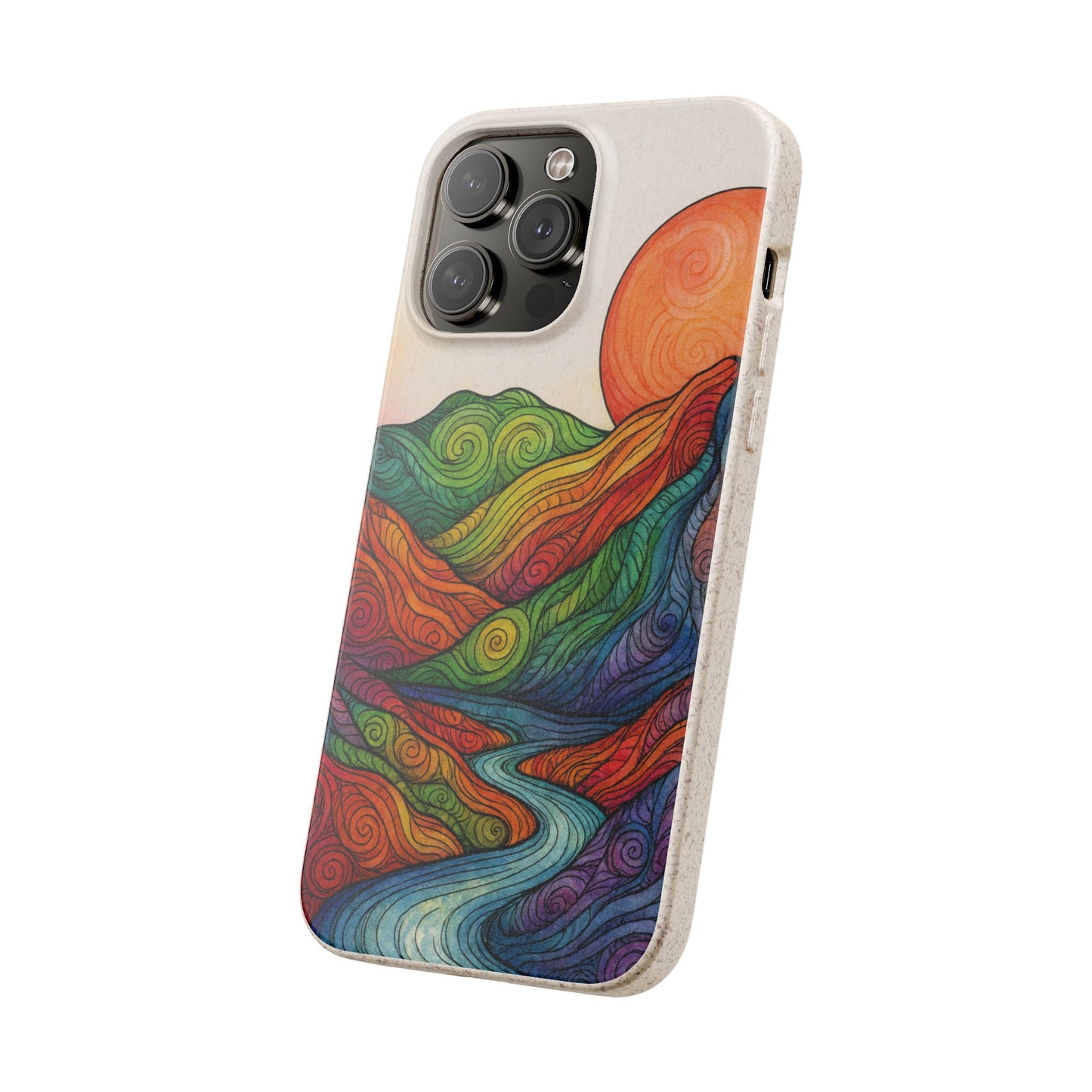 Watercolor Nature - Biodegradable Case