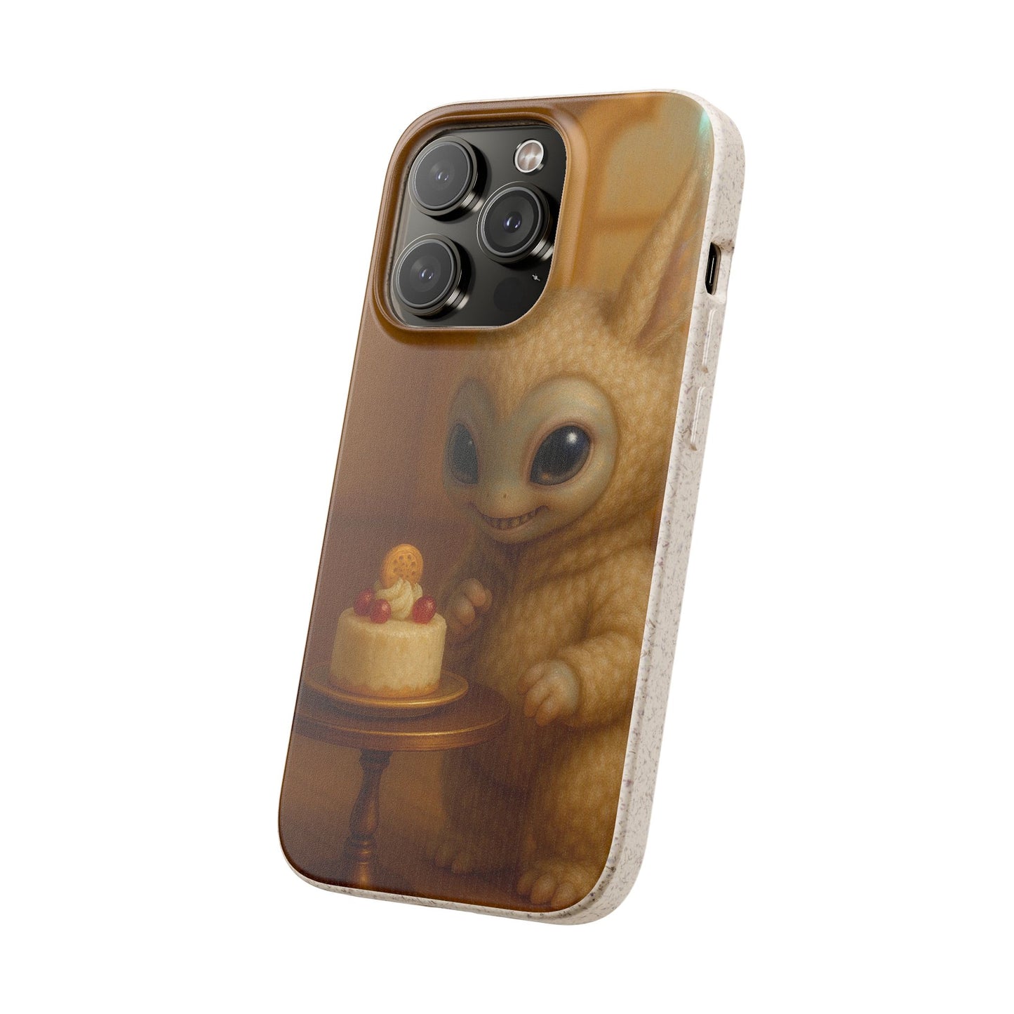 Toy Aliens Love Cake - Biodegradable Case