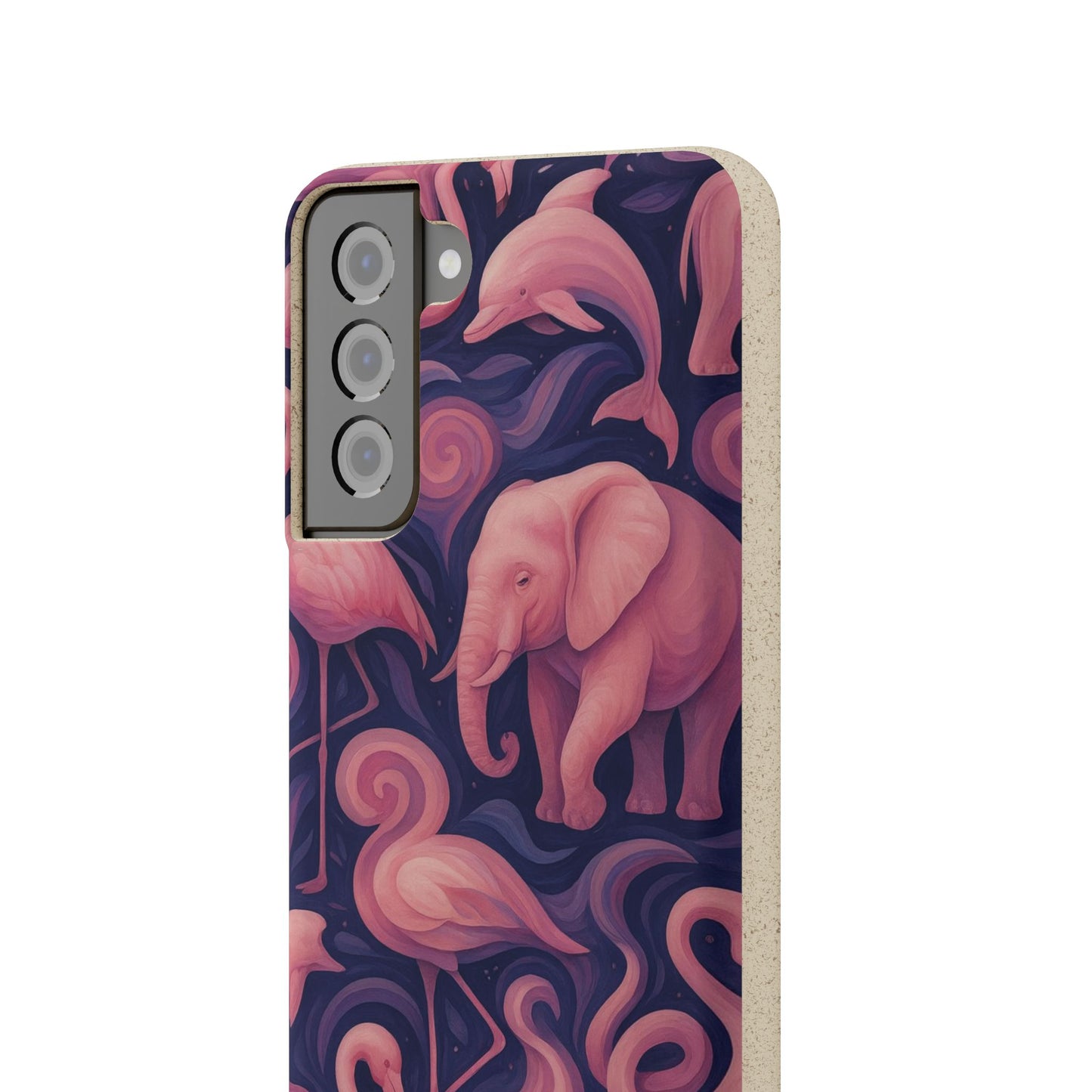 Pink Animalia - Biodegradable Case